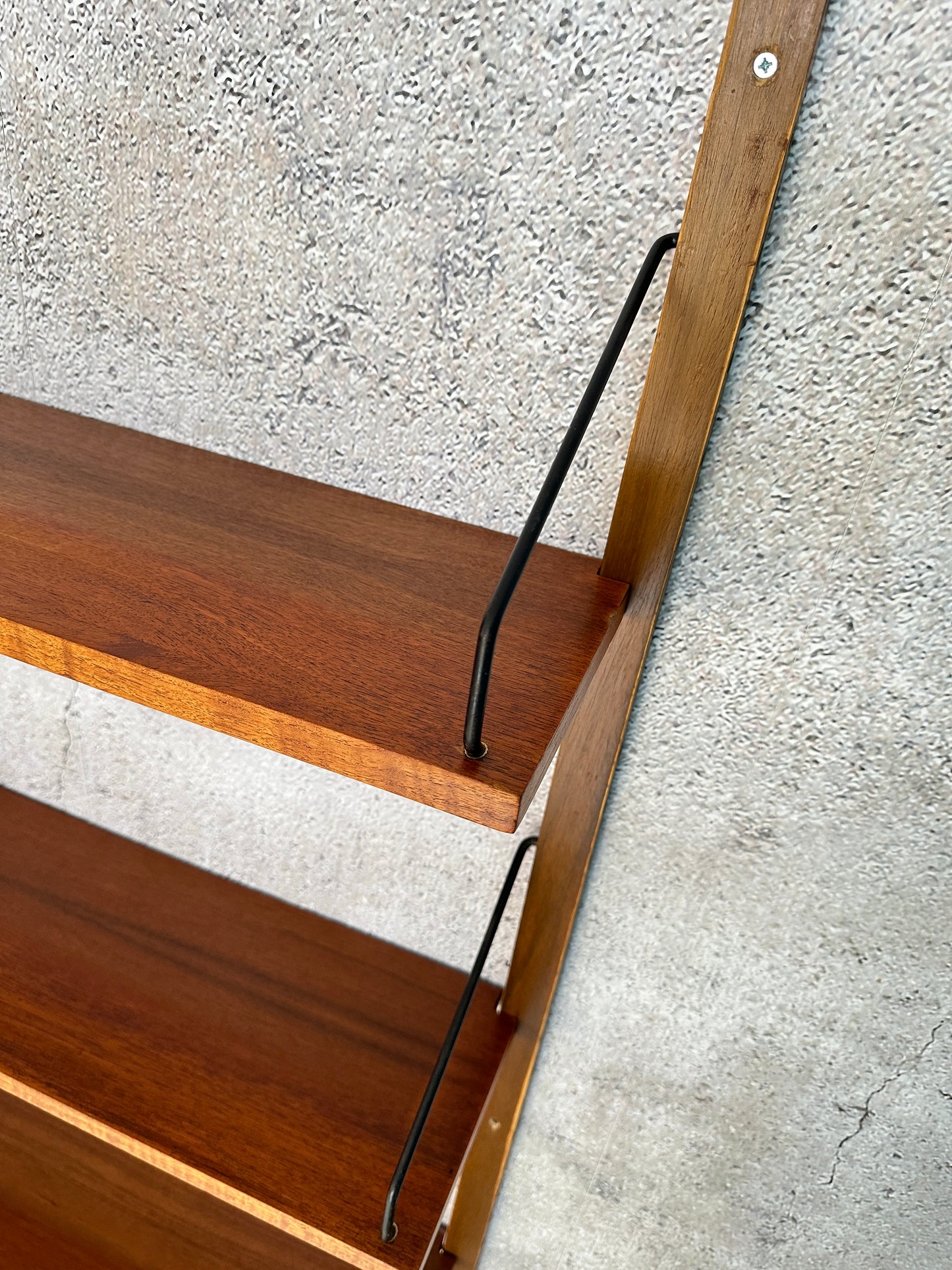 Dänisches Teak Regal / Regalsystem "Royal” by Cadovius, 1950er
