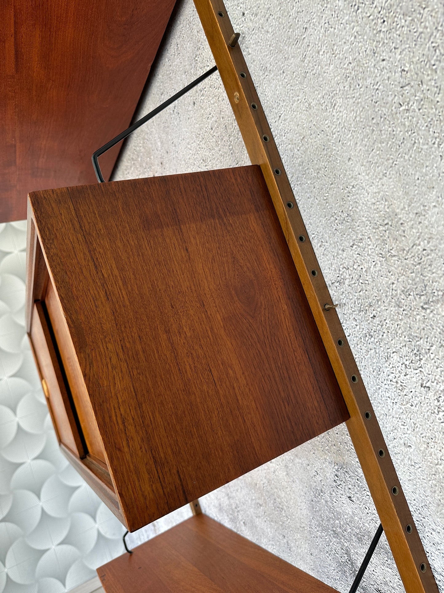 Dänisches Teak Regal / Regalsystem "Royal” by Cadovius, 1950er