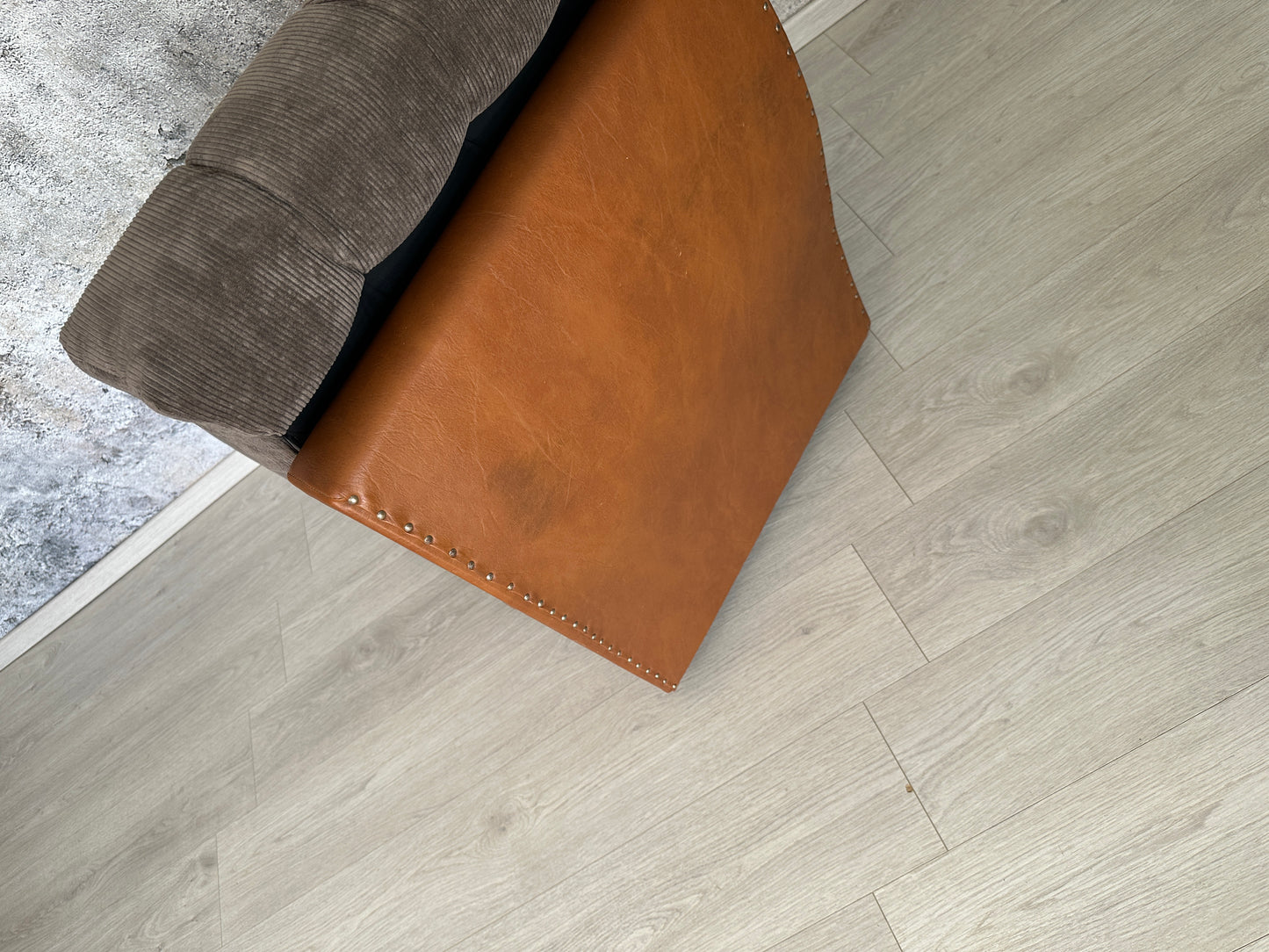 Modularer VINTAGE Lounge Sessel / Relax Chair mit Cordauflage - DDR