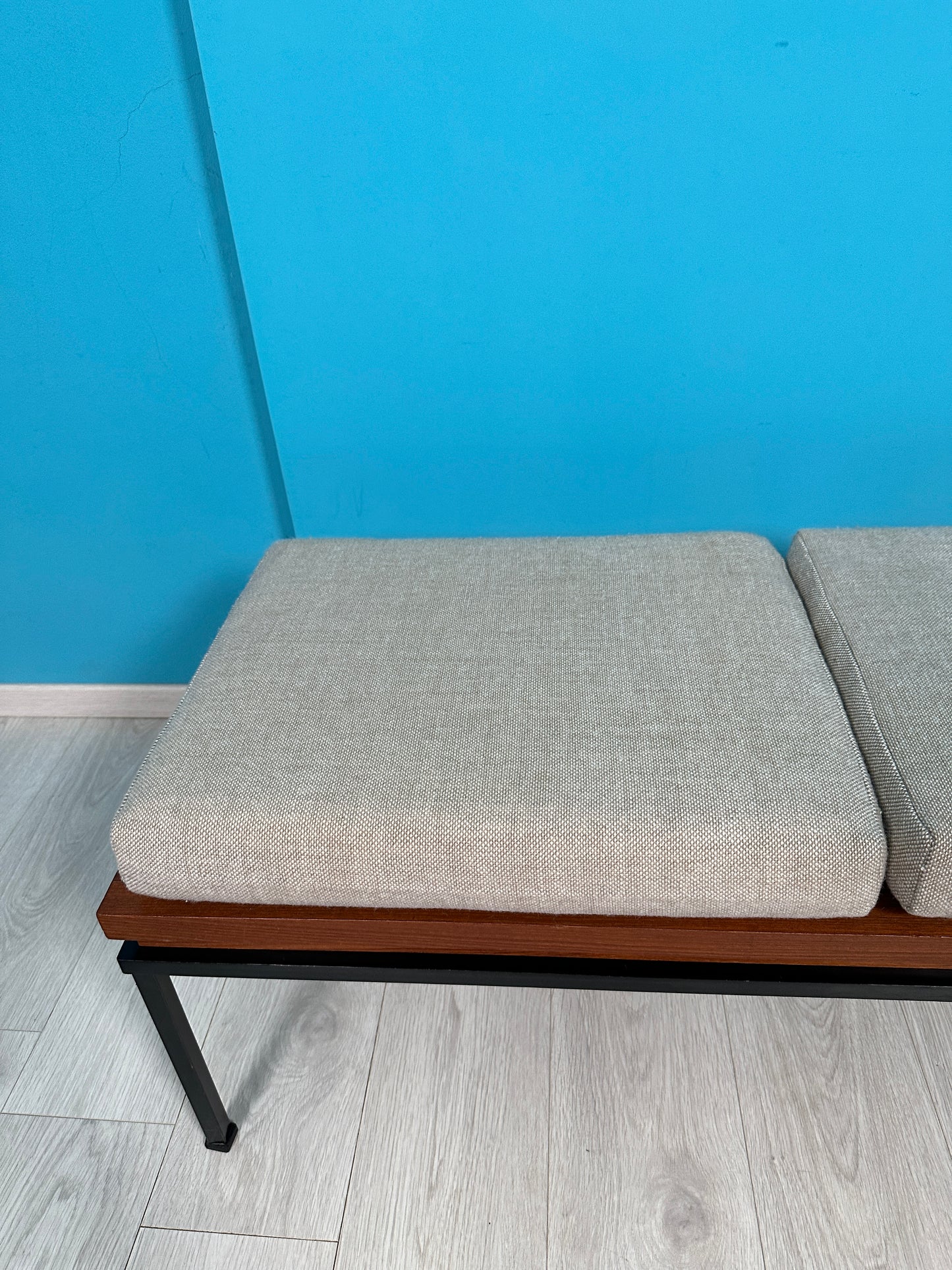 Vintage Teak Sitzbank / Bank, 60er 70er