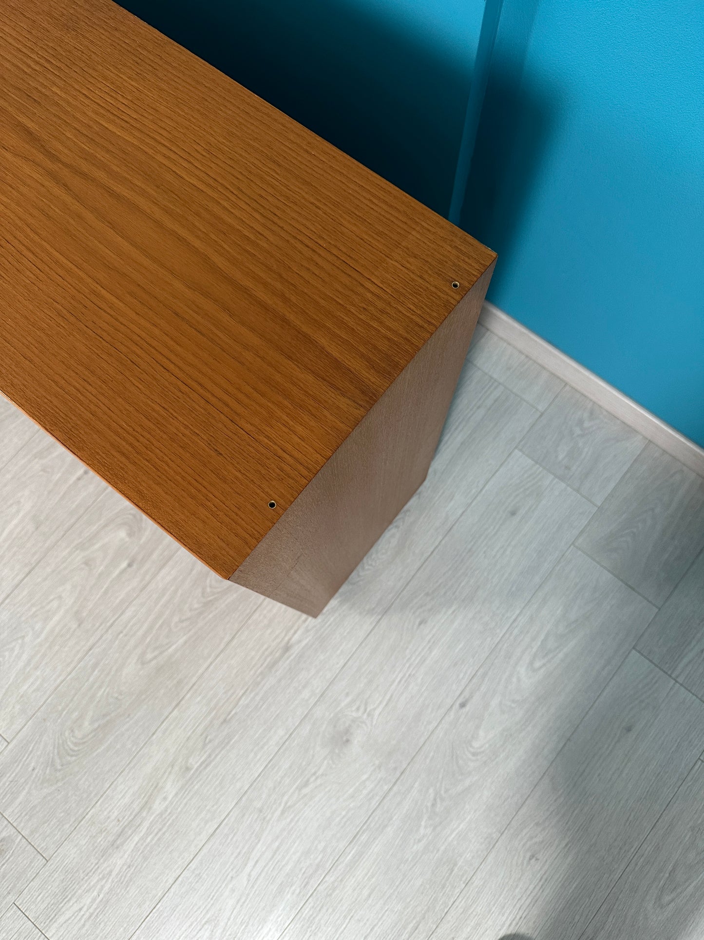 Teak Sideboard / offene Kommode WK-Möbel 165cm, 1960er