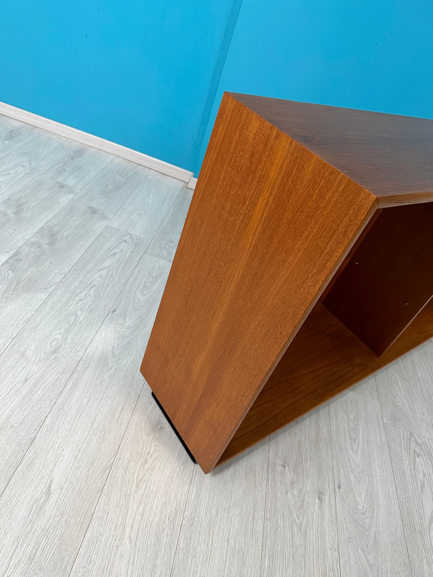 Teak Sideboard / offene Kommode WK-Möbel 165cm, 1960er