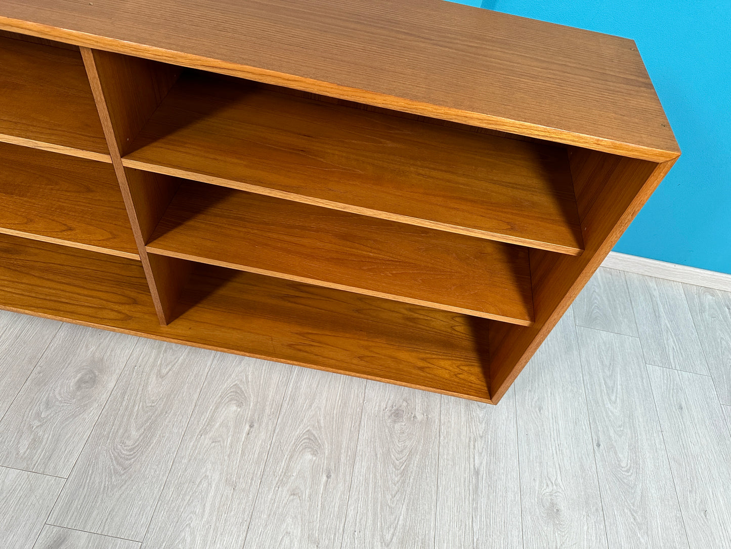 Teak Sideboard / offene Kommode WK-Möbel 165cm, 1960er