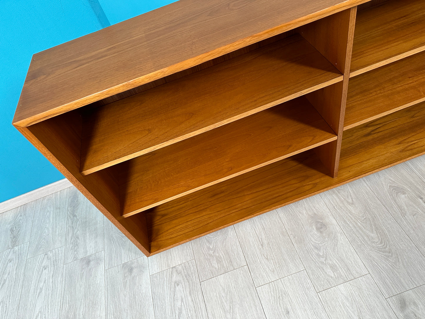 Teak Sideboard / offene Kommode WK-Möbel 165cm, 1960er
