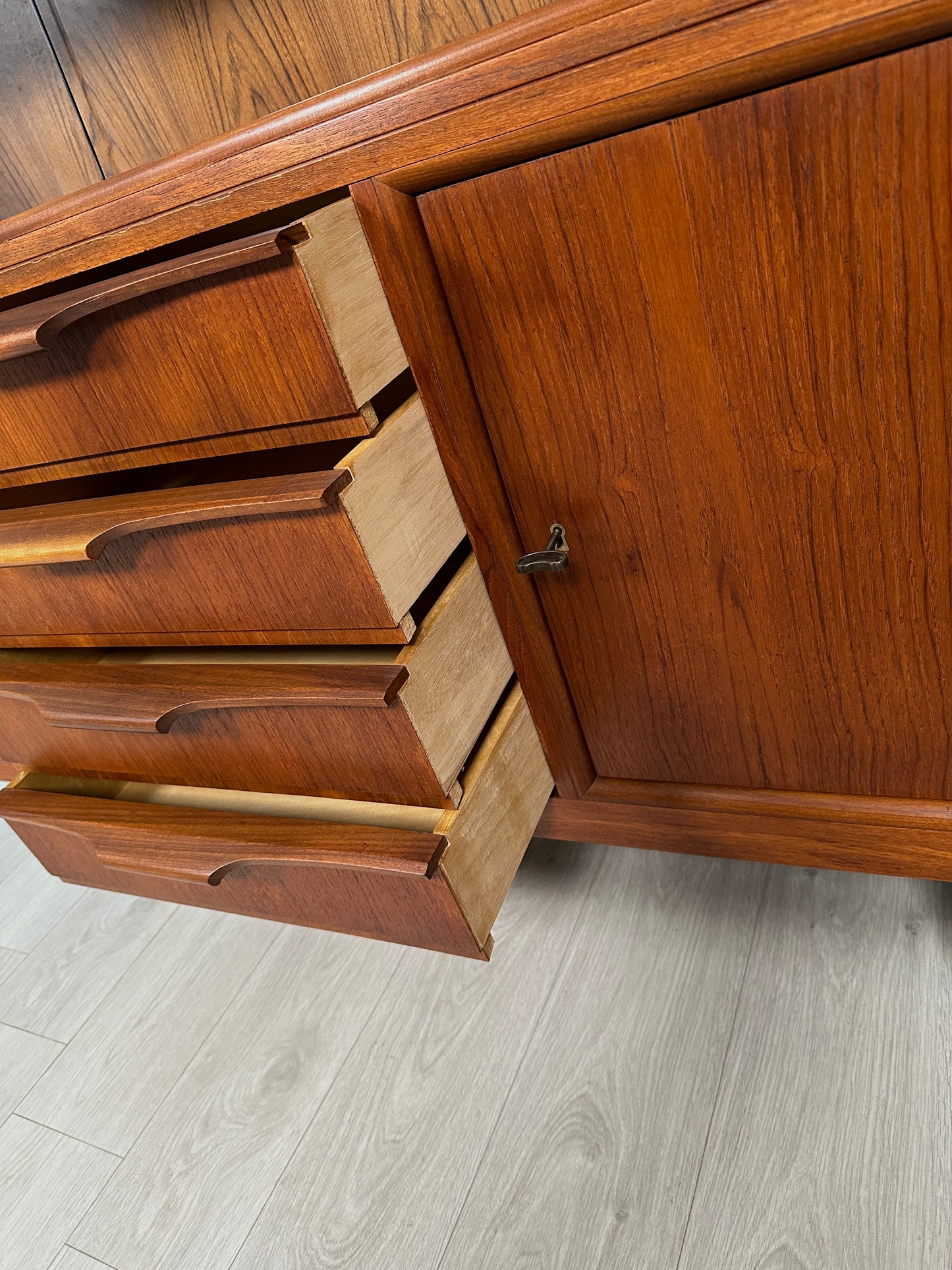 Midcentury Teak Sideboard / Buffet / Anrichte, 50er 60er