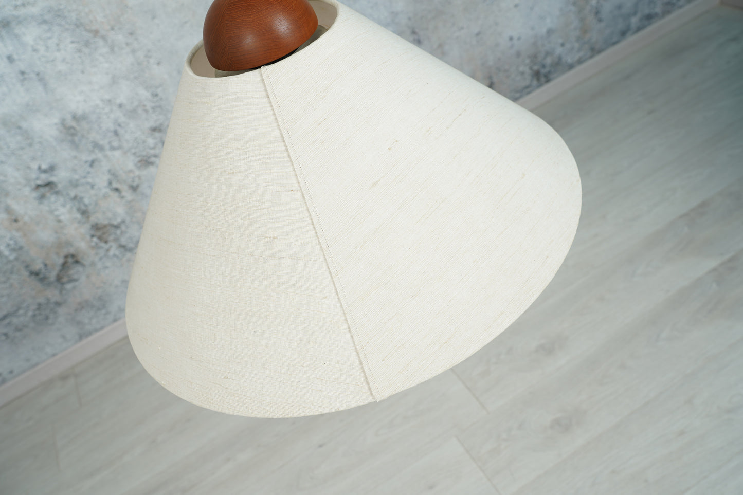 Domus Teak Pendellampe / Deckenlampe, 1960er