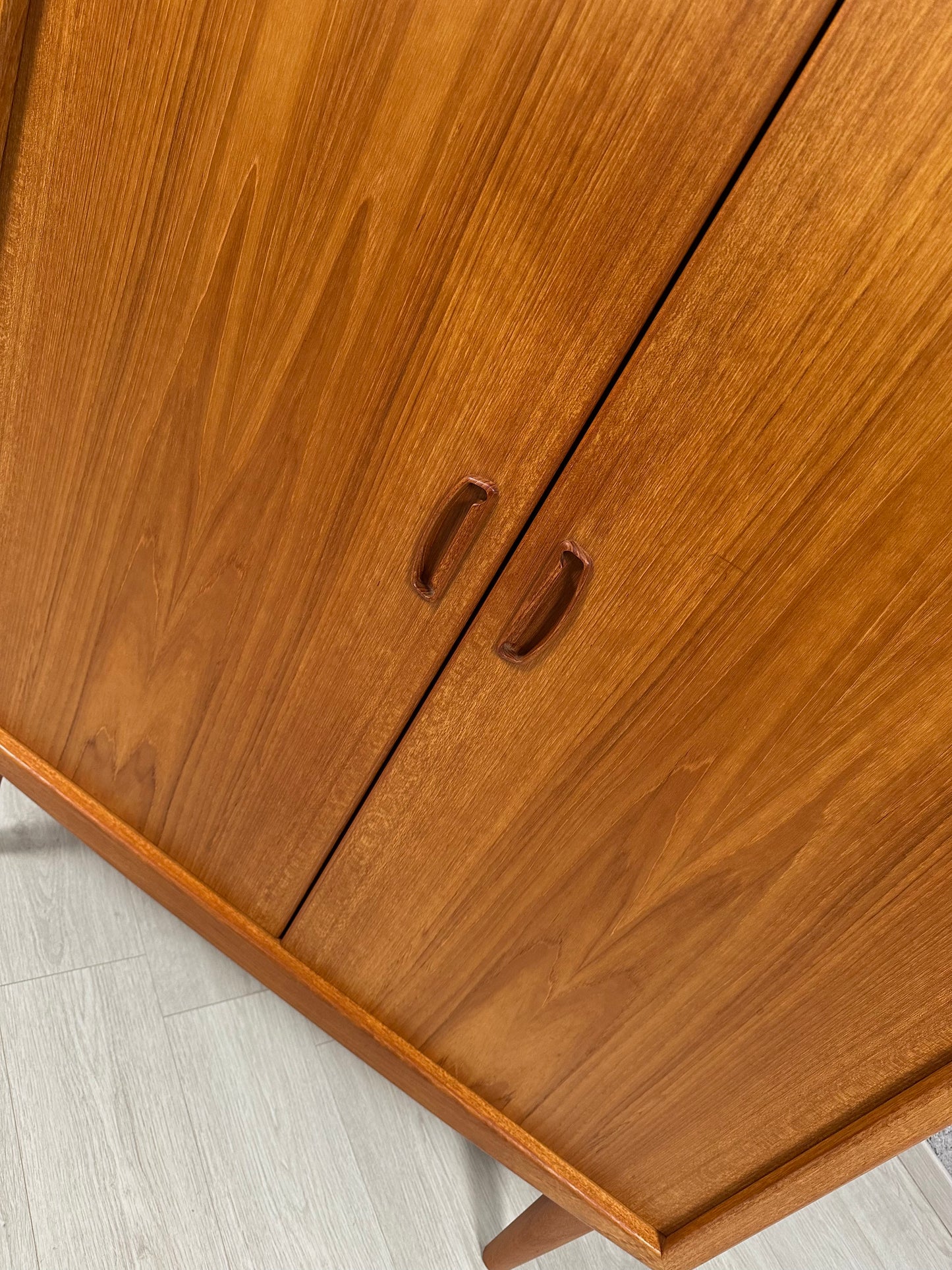 Deutsches Teak Highboard by Strobeck, 1970er
