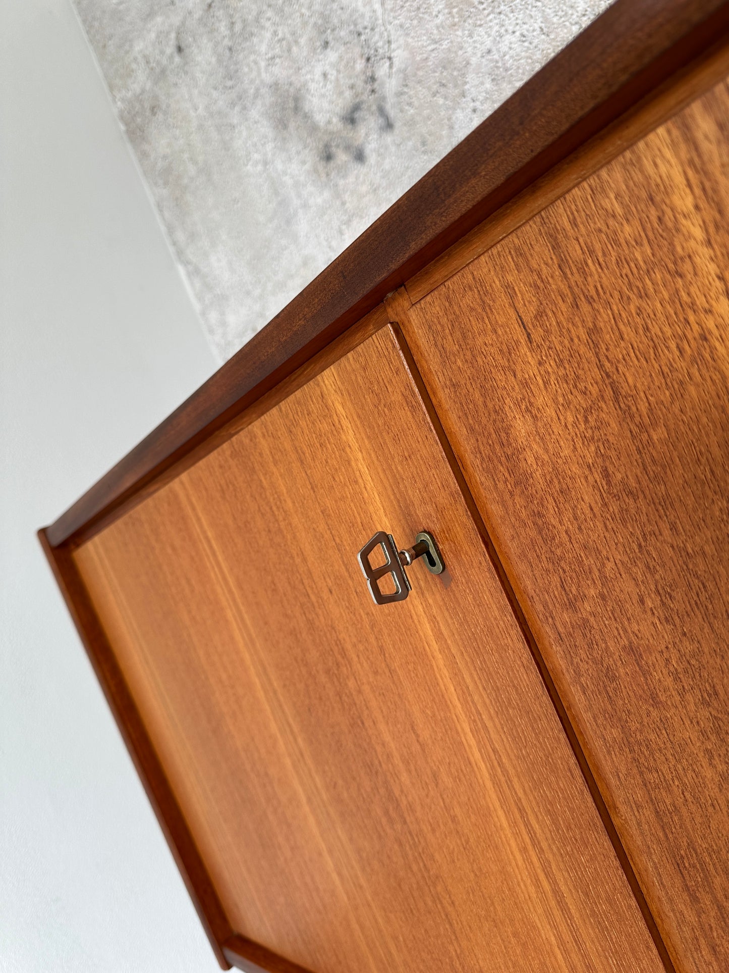 MidCentury Bartels Teak Sideboard 210cm, 60er Jahre