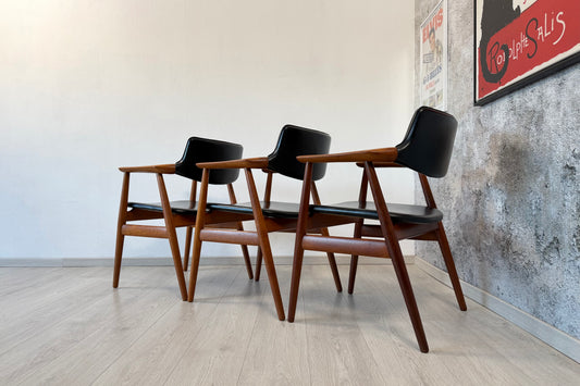 Teak Armlehnstuhl GM11 by Svend Age Eriksen für Glostrup, 60er