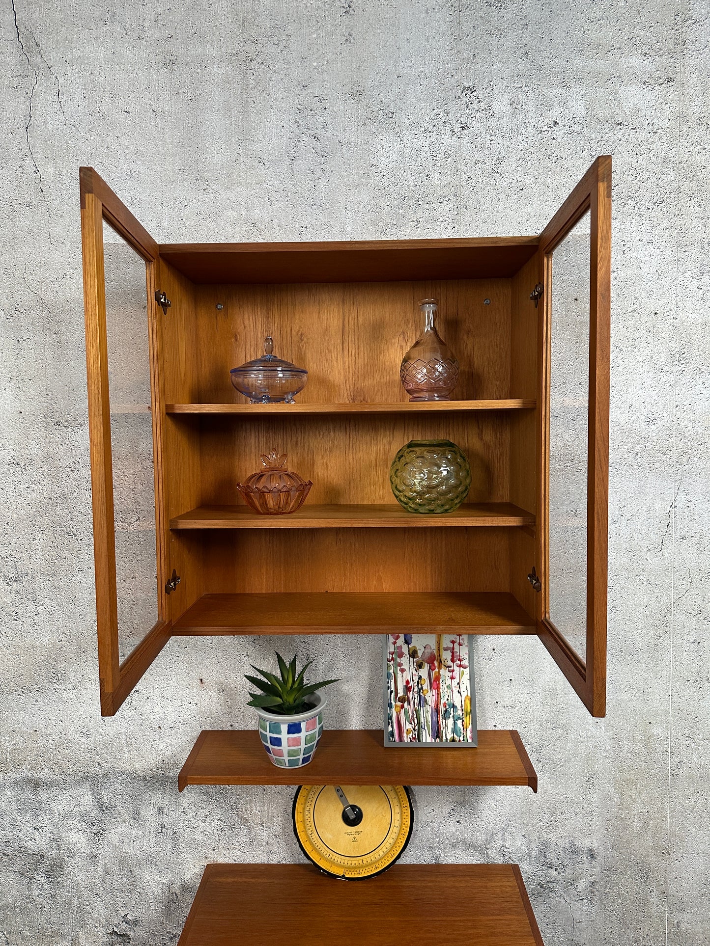 MidCentury Teak Regal / Regalsystem, 60er 70er