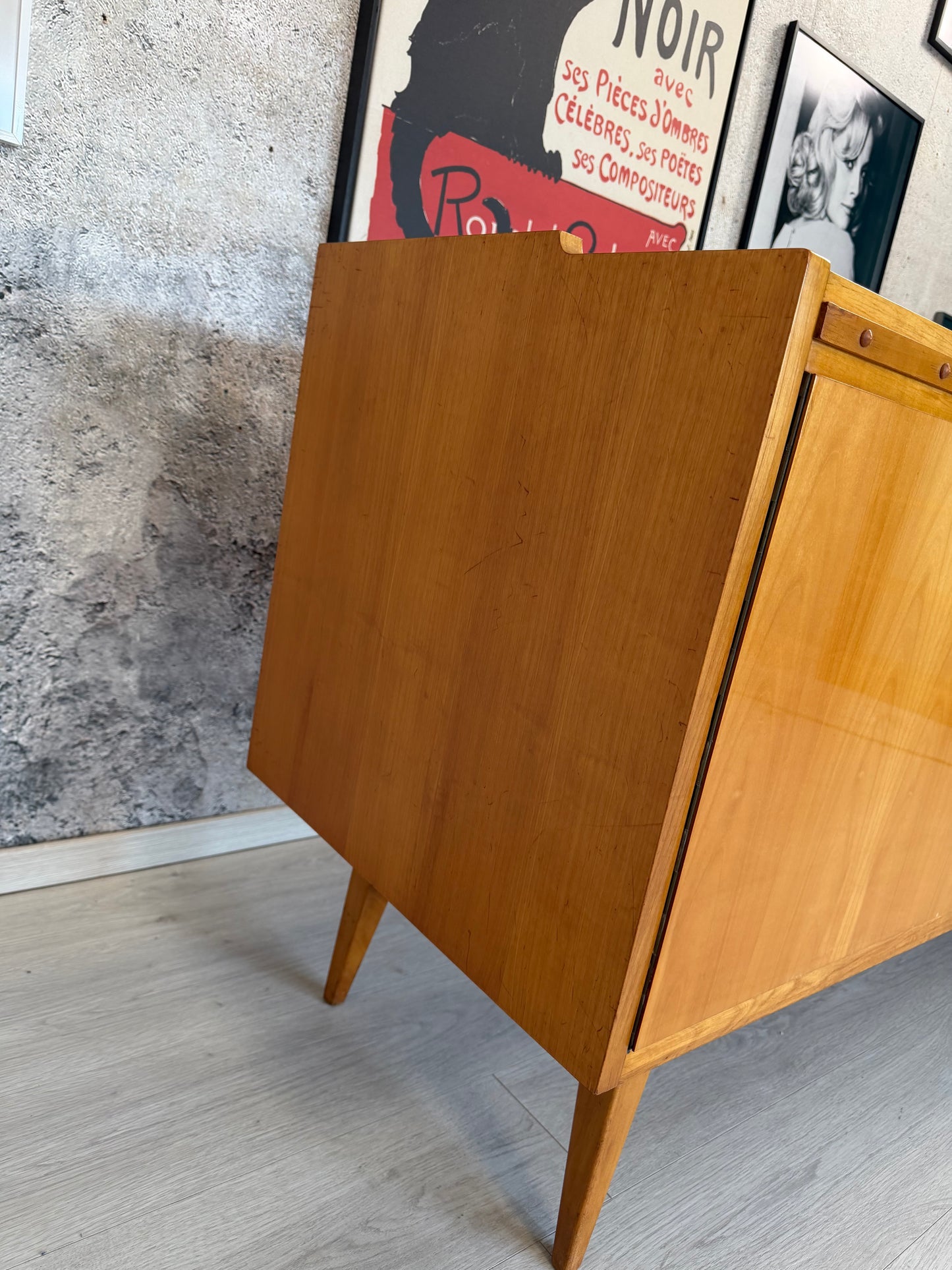 Deutsches Vintage Sideboard „Silvie“, 60er 70er