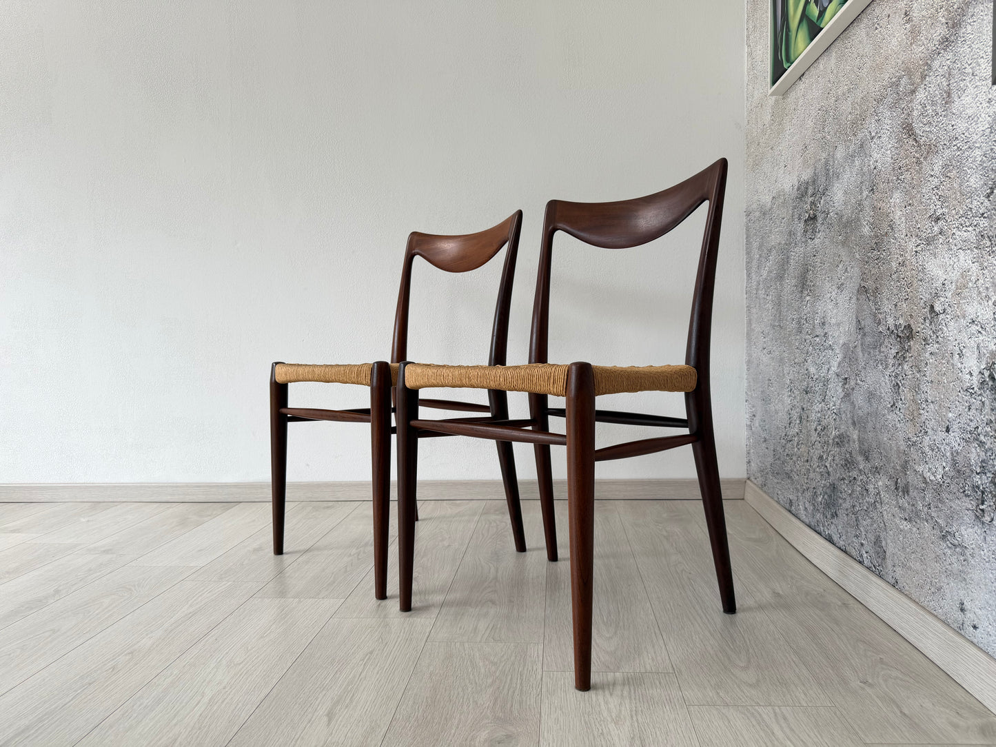 2er Set Bambi Stühle by Rastad & Relling, 60er