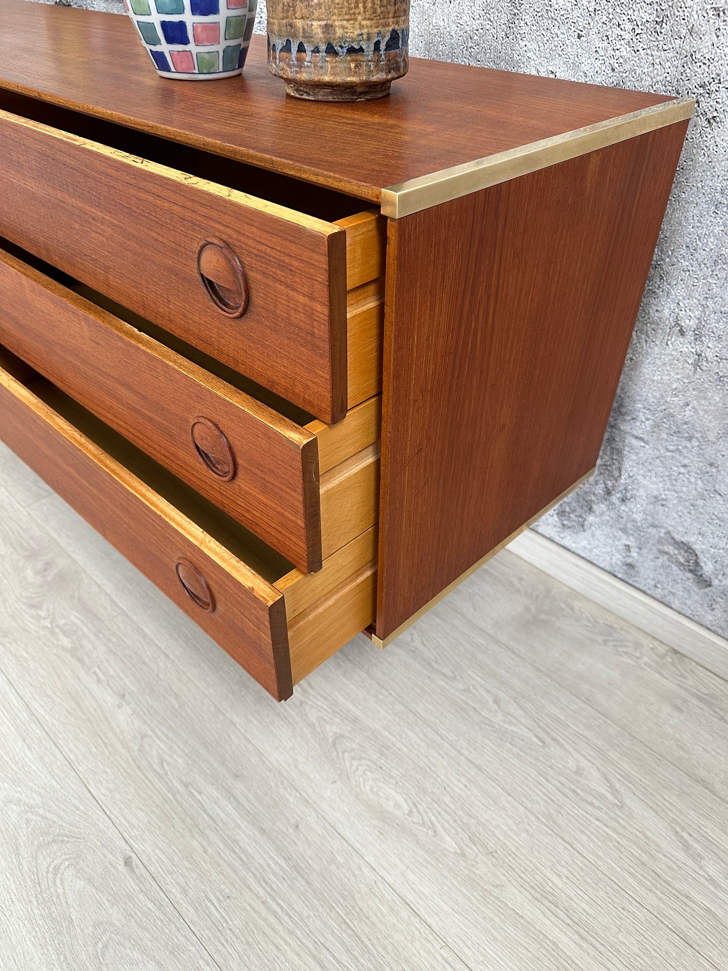 MidCentury Teak Sideboard by Fristho, 50er 60er