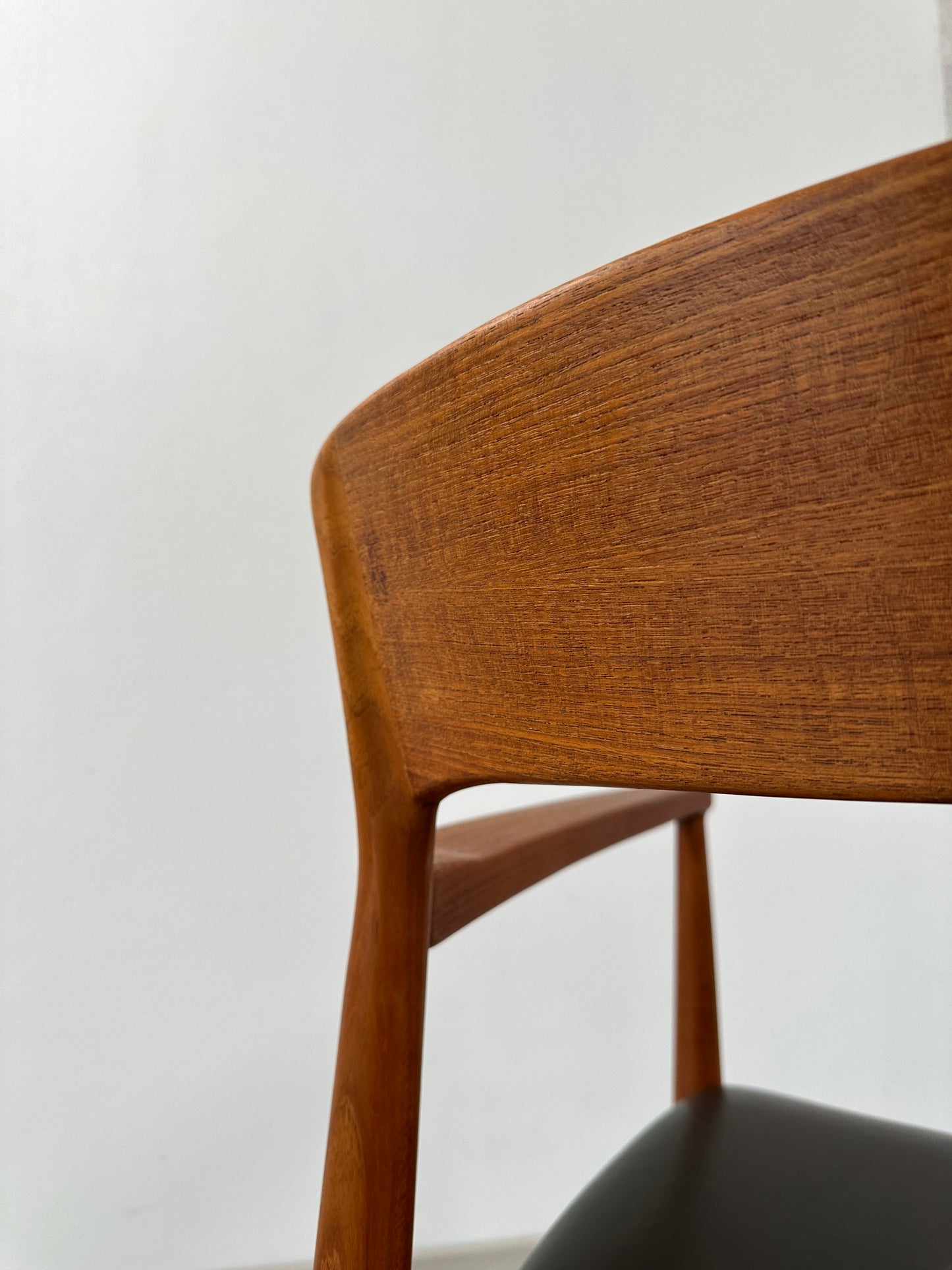 Danish Teak-Armlehnenstuhl / Schreibtischstuhl Kjaernulf für KS Møbler, 60er