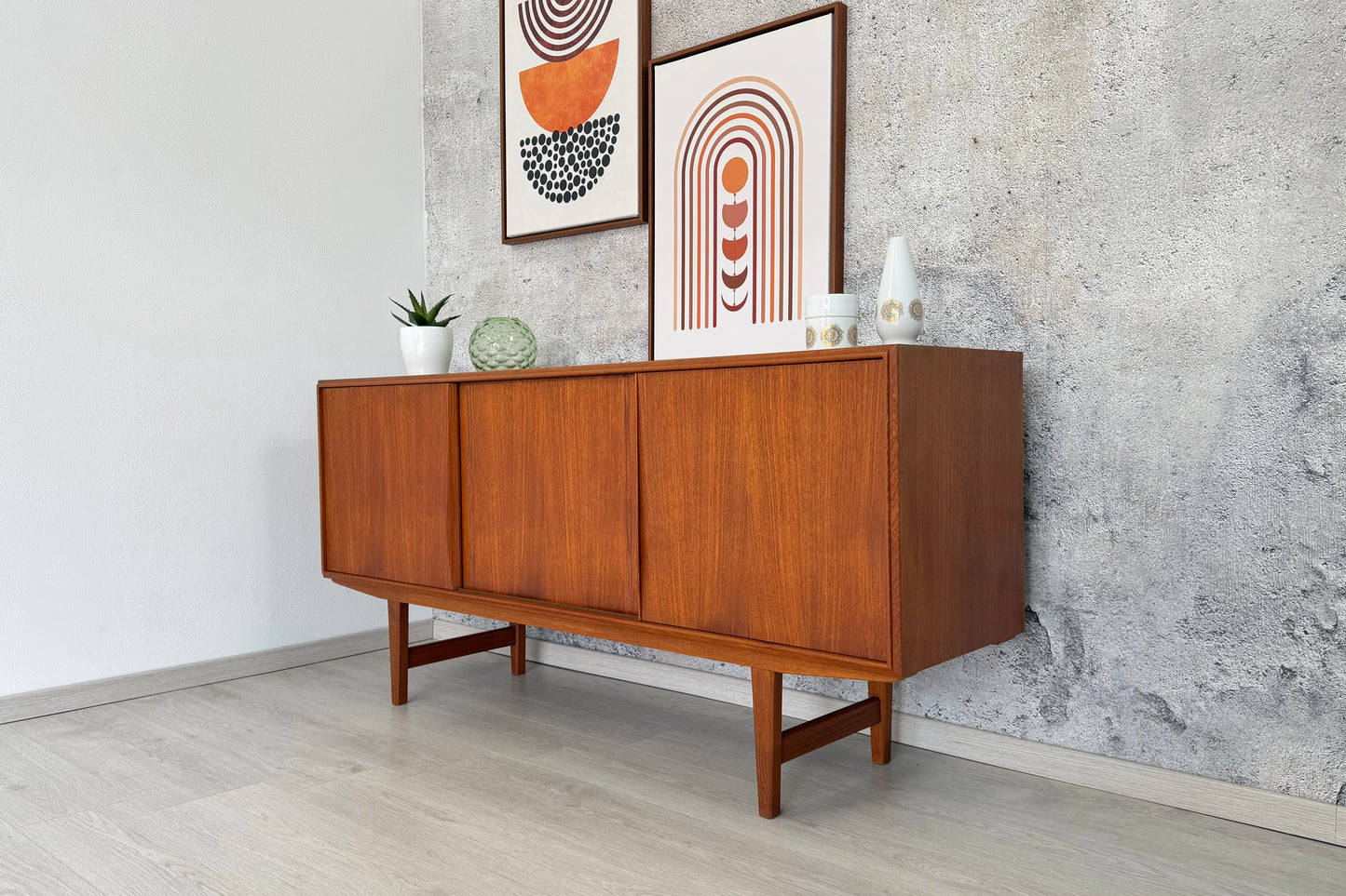 Danish Teak Sideboard by E.W. Bach für Sejling Skabe, 1960er