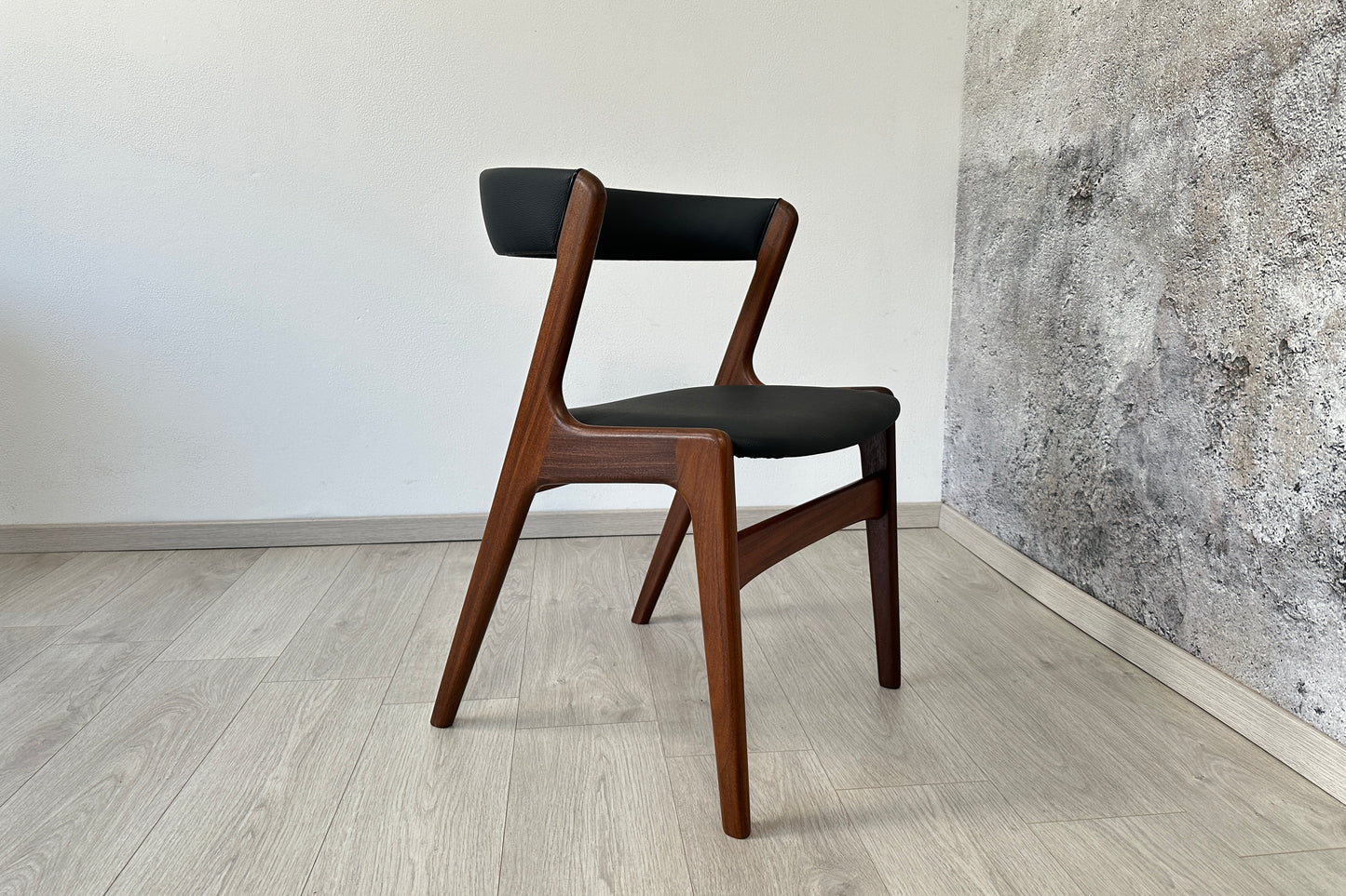 MidCentury Stuhl / Schreibtischstuhl by Kai Kristiansen „Fire Chair“, 1960er