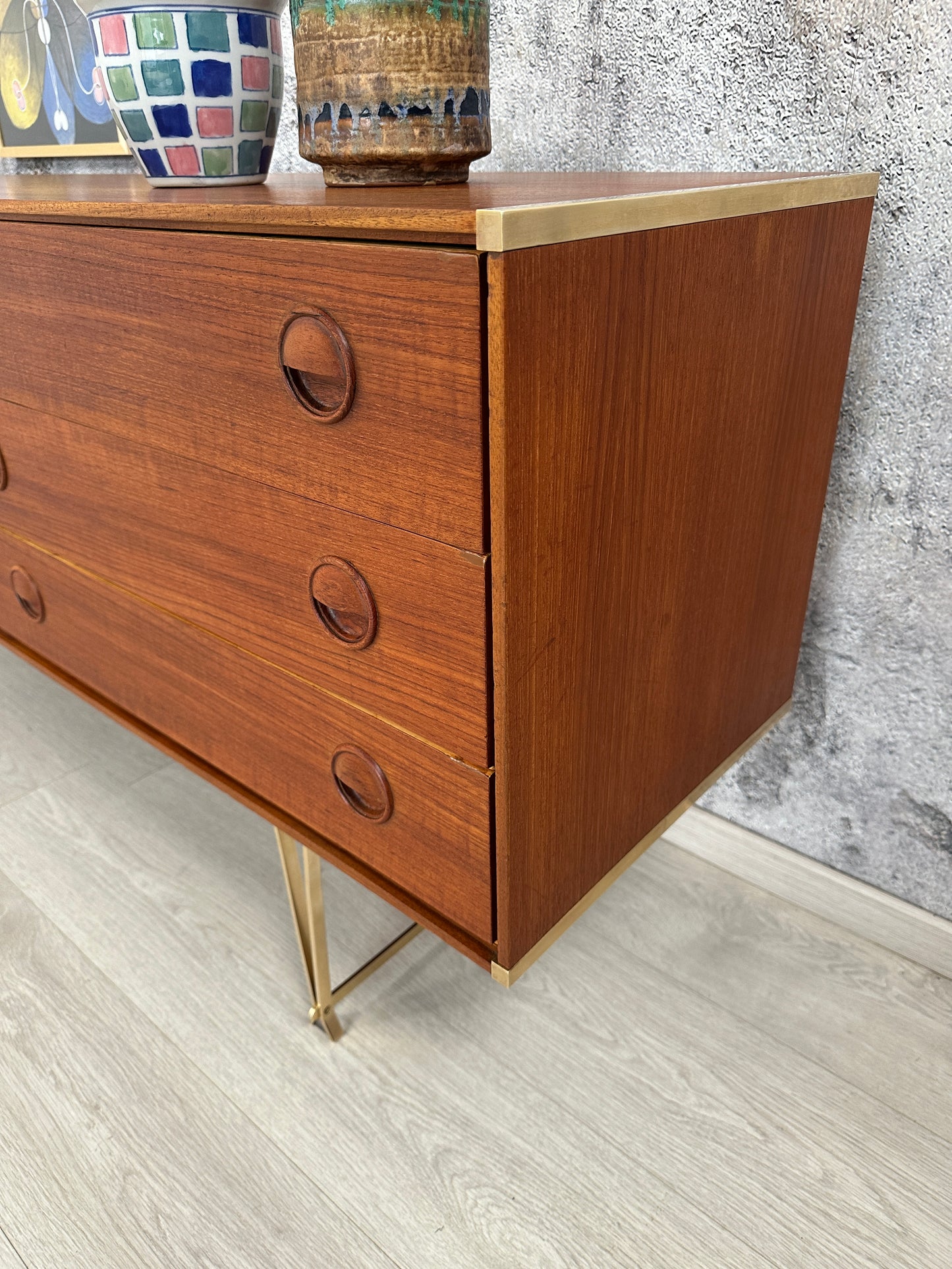 MidCentury Teak Sideboard by Fristho, 50er 60er