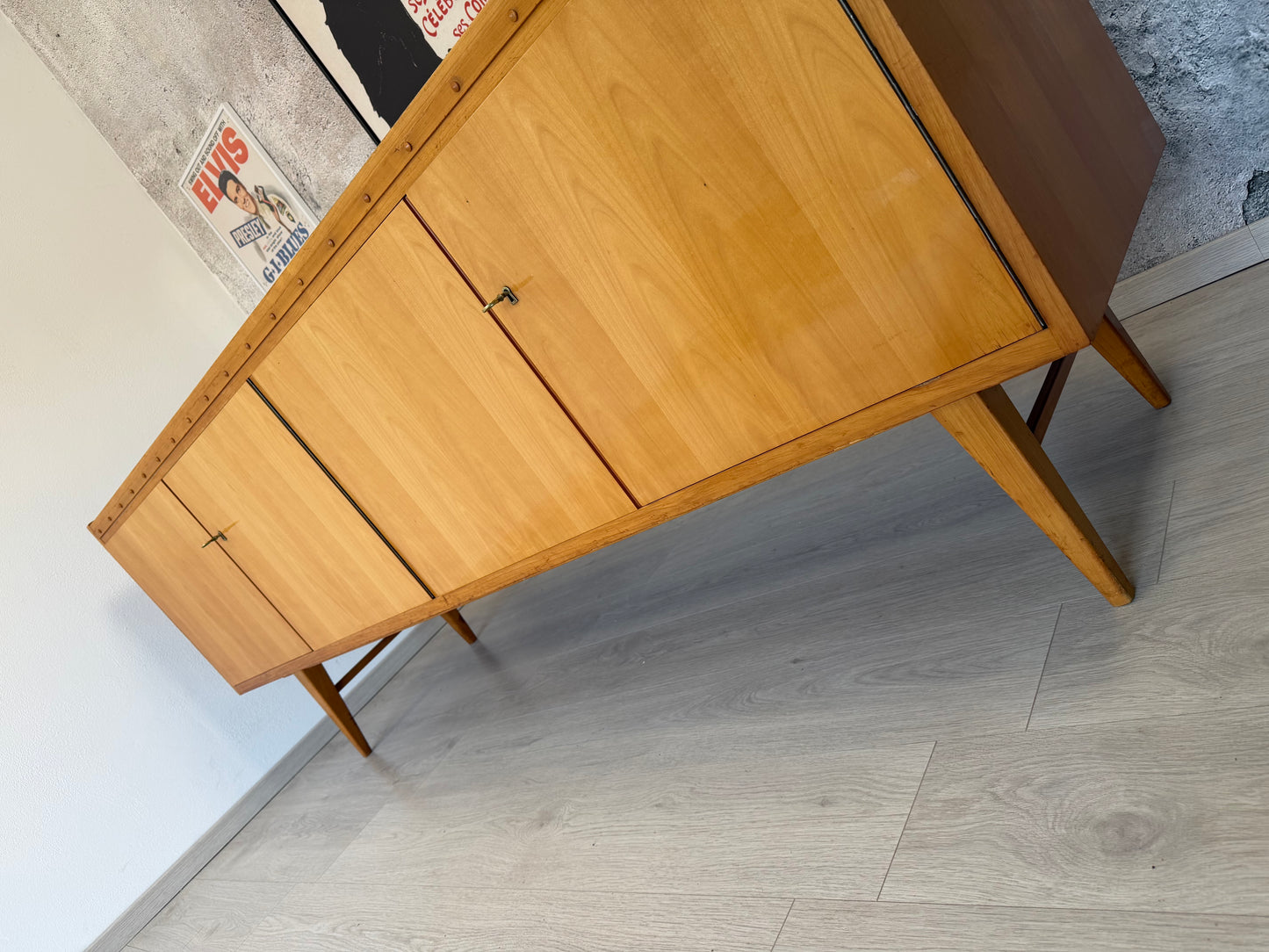 Deutsches Vintage Sideboard „Silvie“, 60er 70er