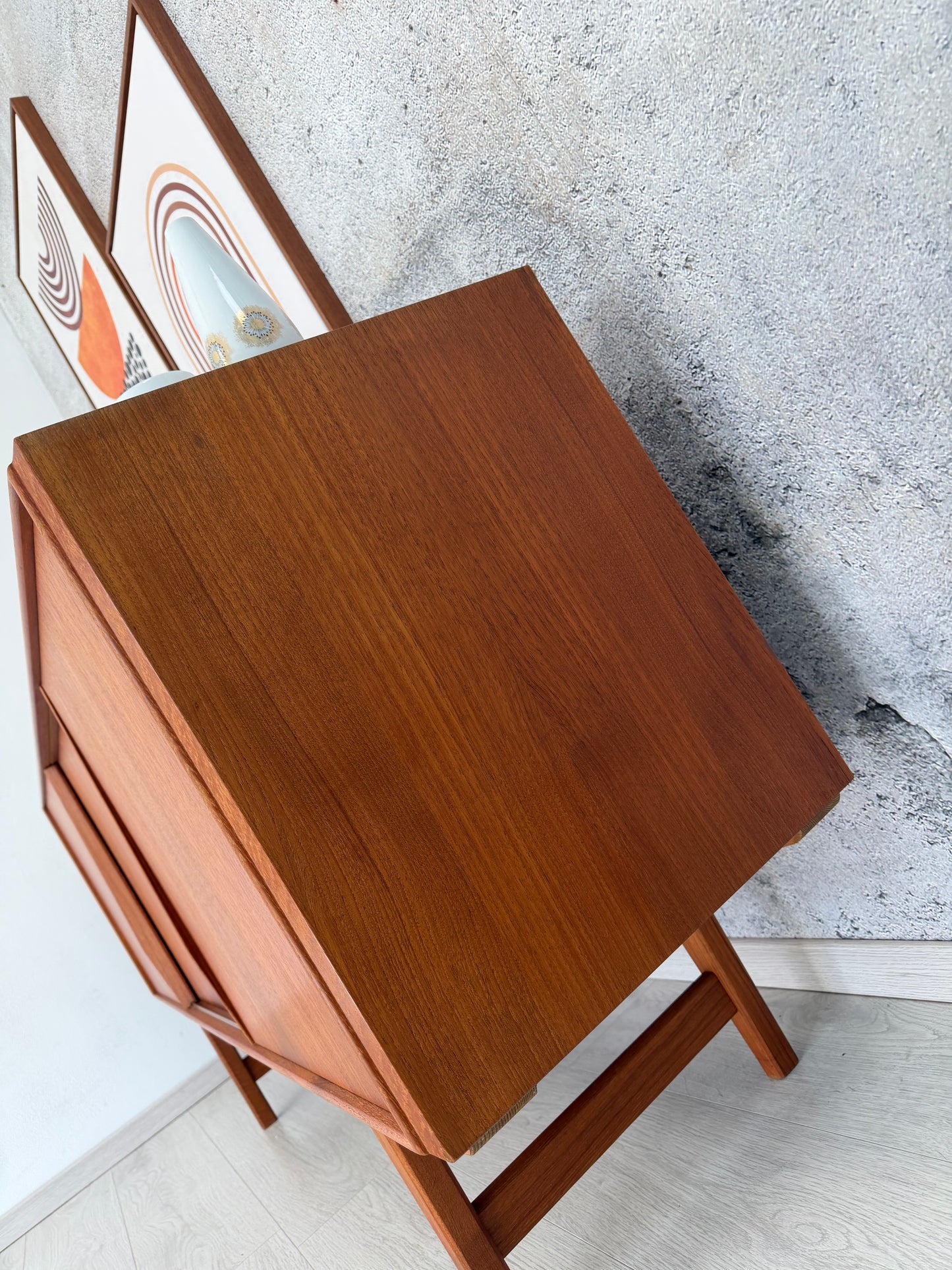 Danish Teak Sideboard by E.W. Bach für Sejling Skabe, 1960er