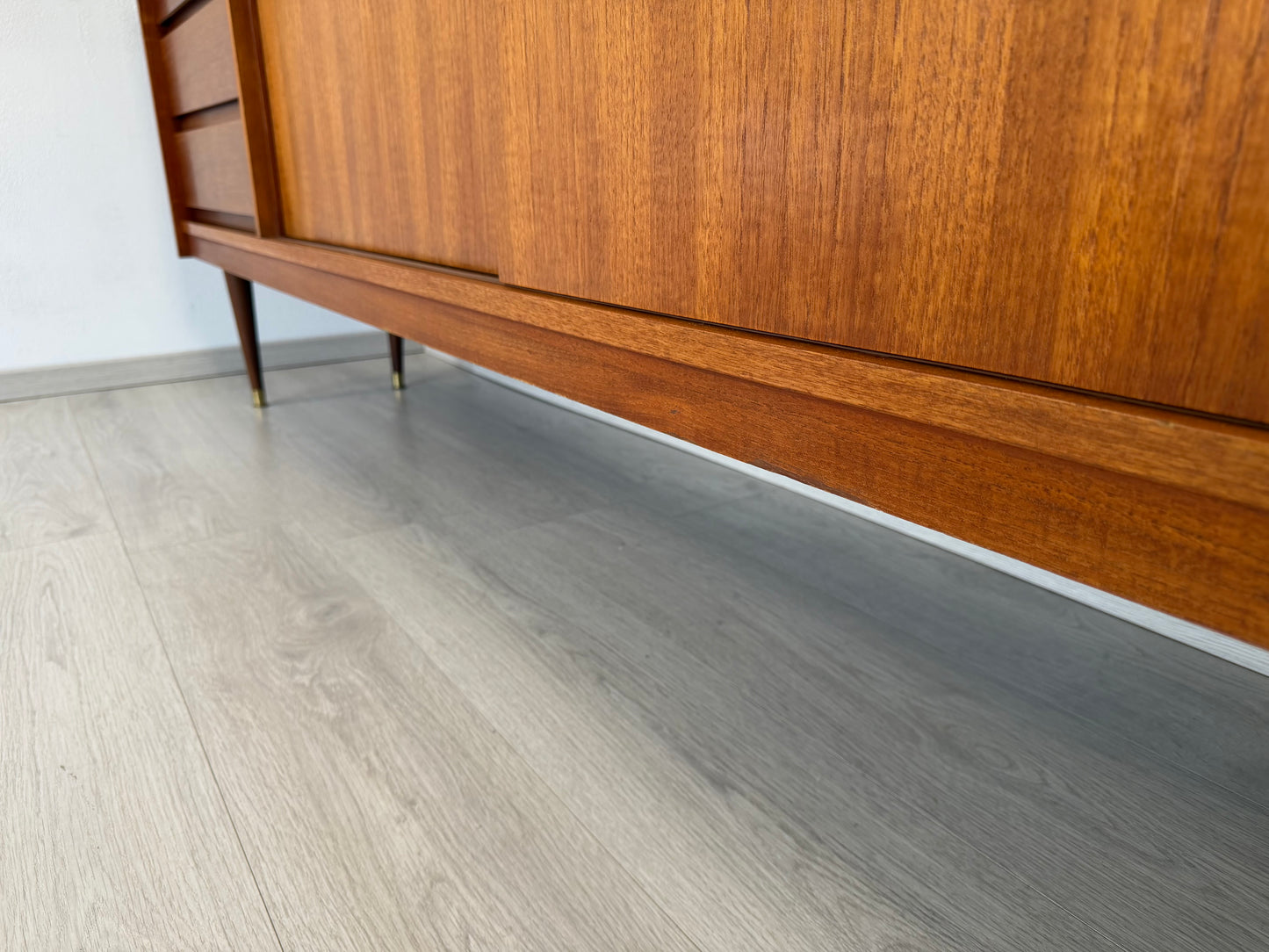 Mid Century Teak Sideboard 200cm, 1960er