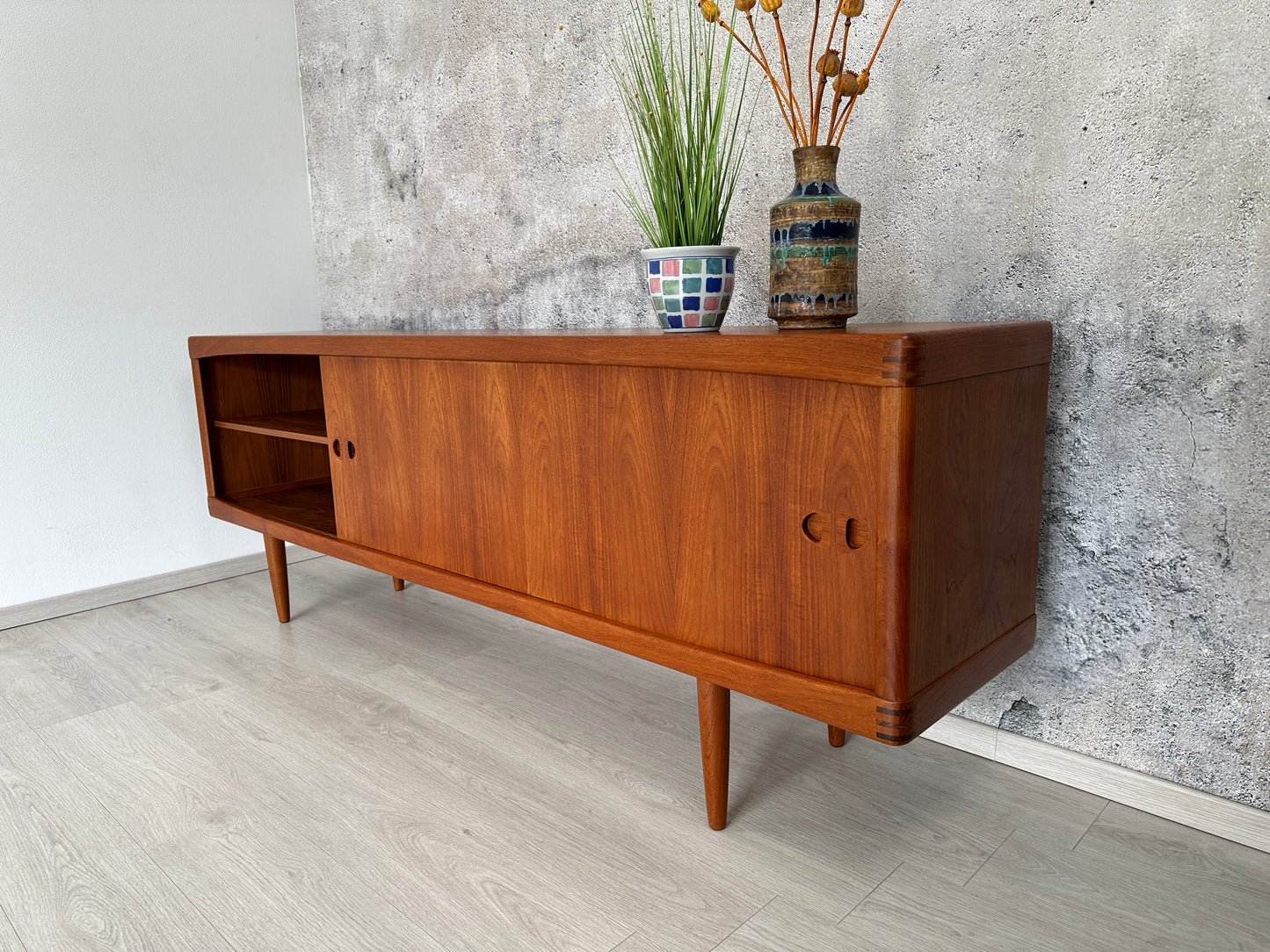 Dänisches Teak Sideboard H.W. Klein für Bramin, 1960er