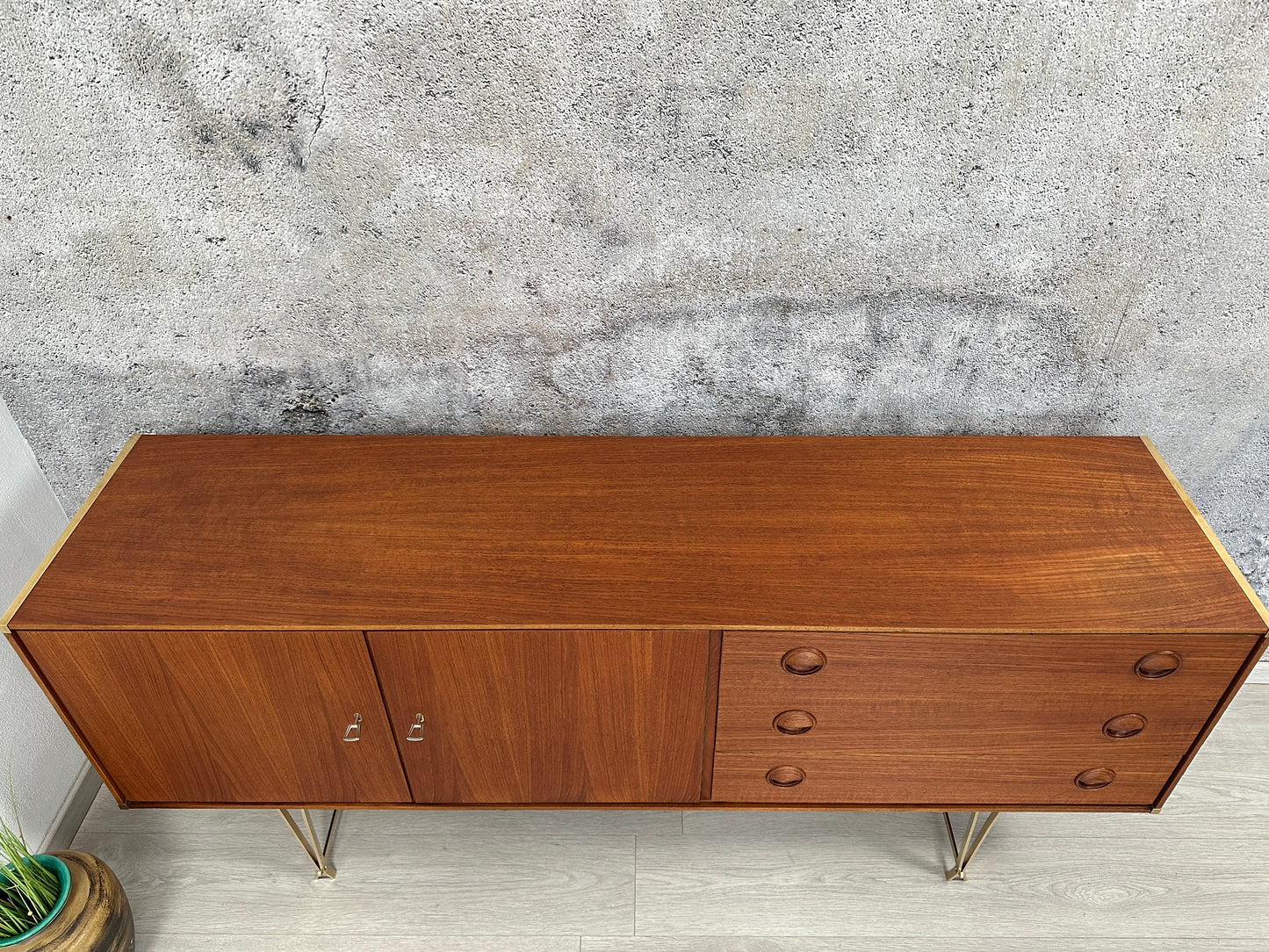 MidCentury Teak Sideboard by Fristho, 50er 60er