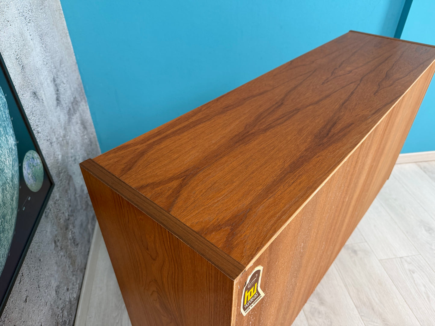 Danish Teak Kommode / Sideboard by Hundevad