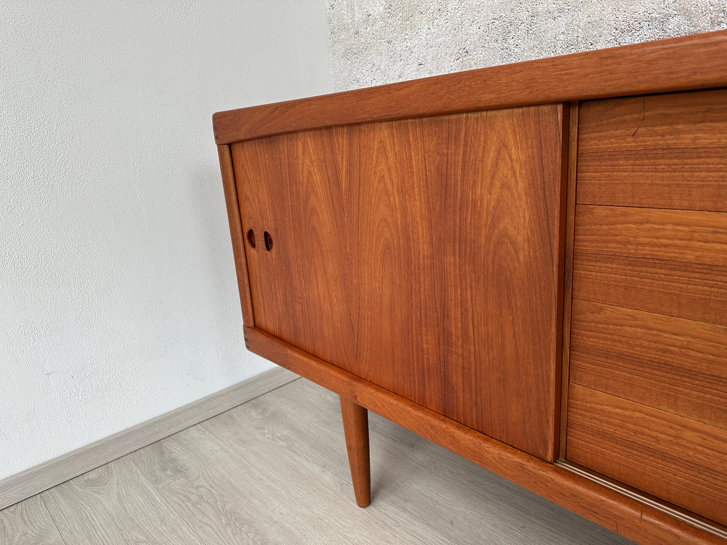 Dänisches Teak Sideboard H.W. Klein für Bramin, 1960er