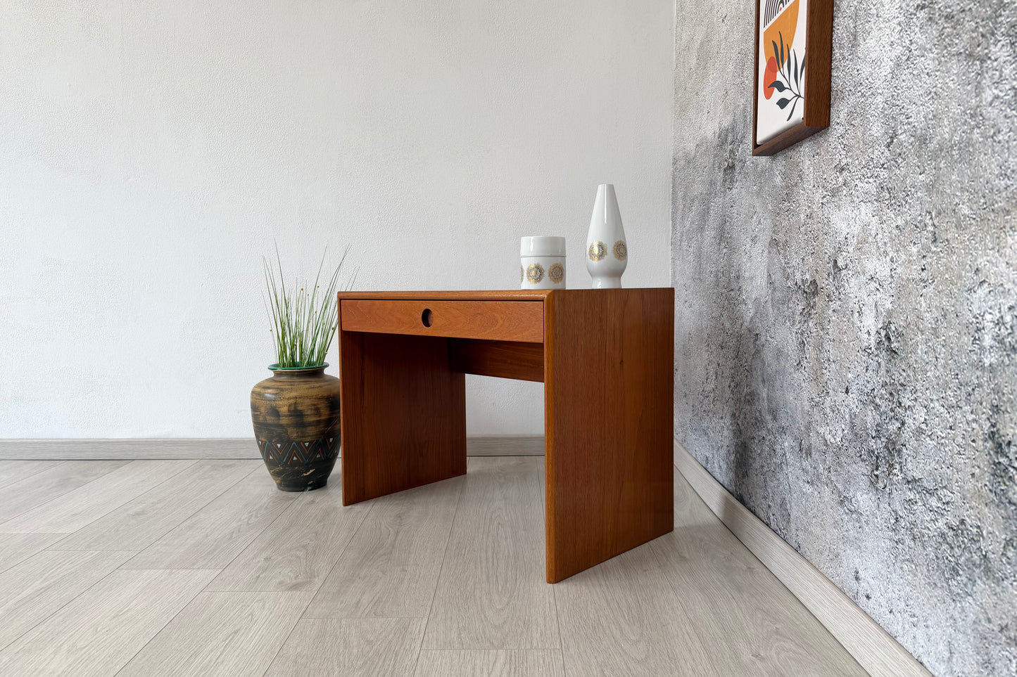 Teak Beistelltisch I Nachttisch im Danish Design, 1960er