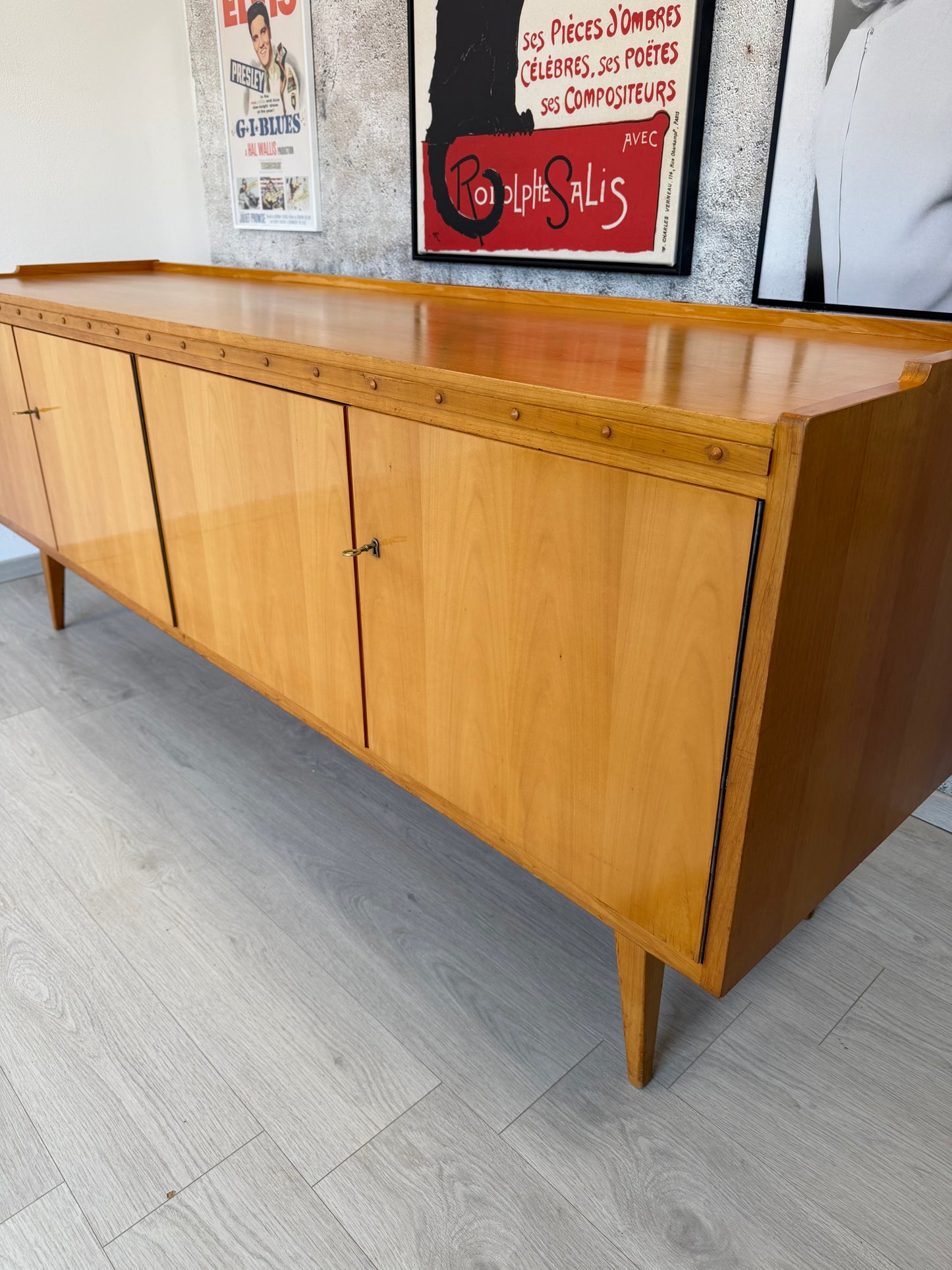 Deutsches Vintage Sideboard „Silvie“, 60er 70er
