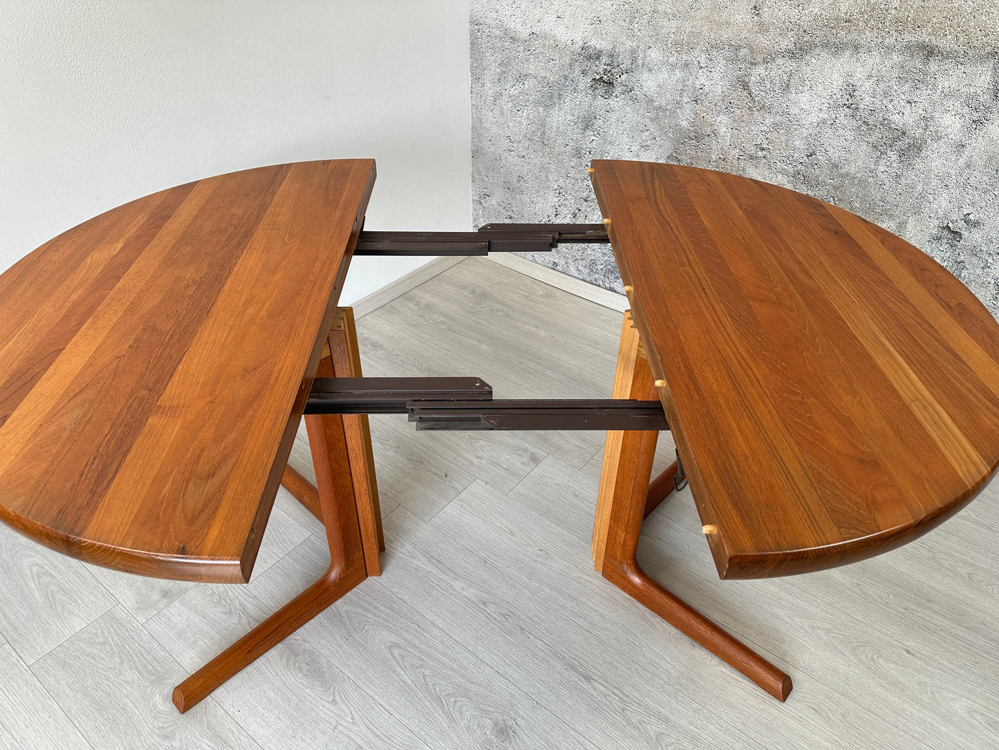 Dänischer Teak-Esstisch Gudme – ausziehbar bis 214 cm Mid-Century