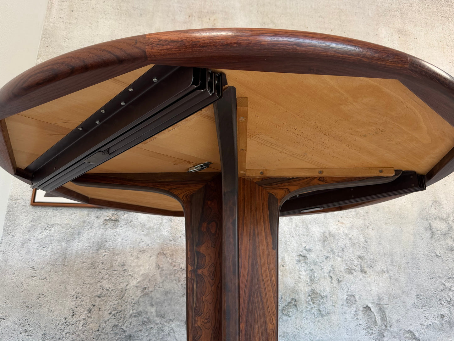 Dänischer Rio Palisander-Esstisch – bis 314 cm - Mid-Century
