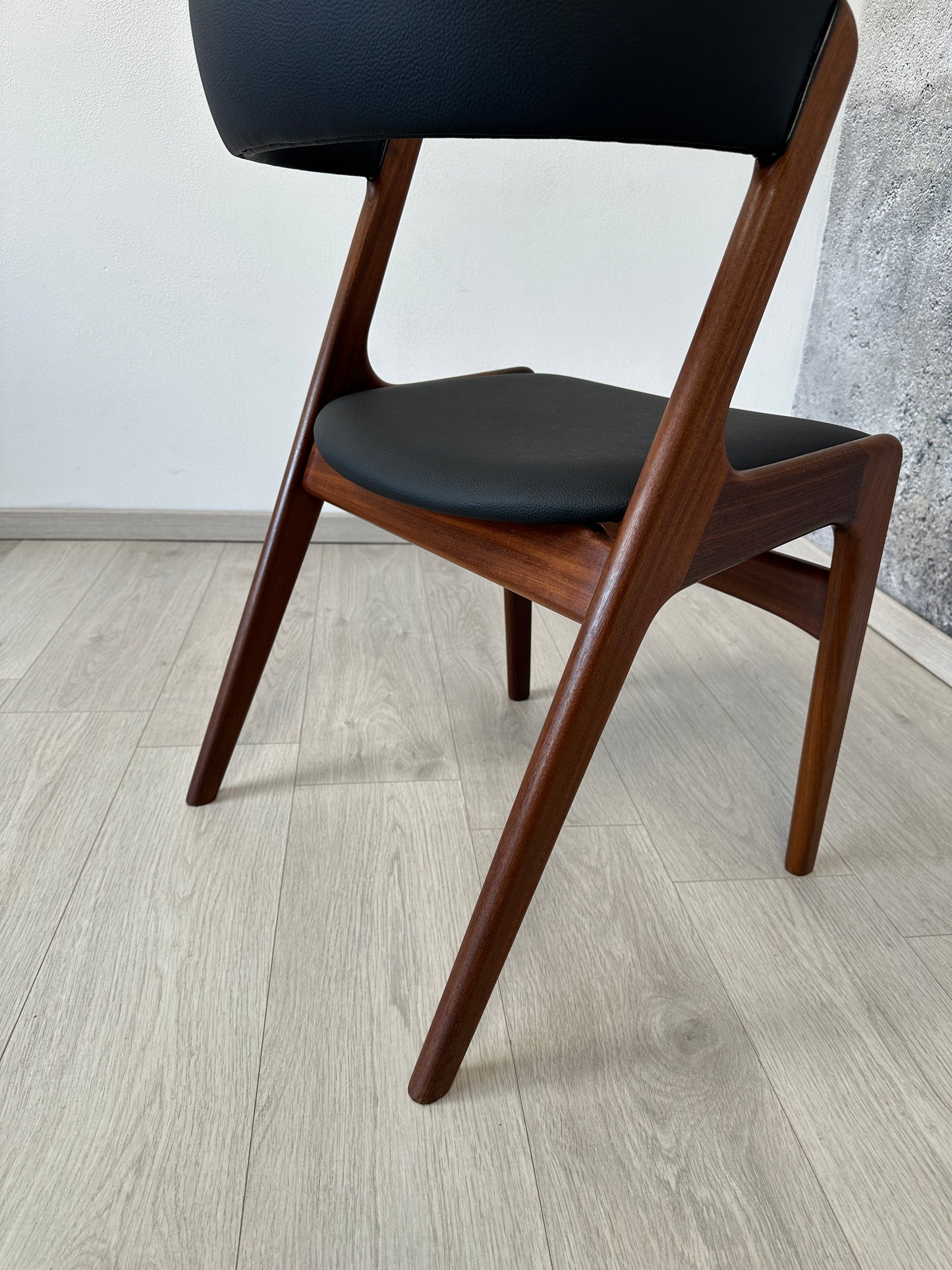 MidCentury Stuhl / Schreibtischstuhl by Kai Kristiansen „Fire Chair“, 1960er