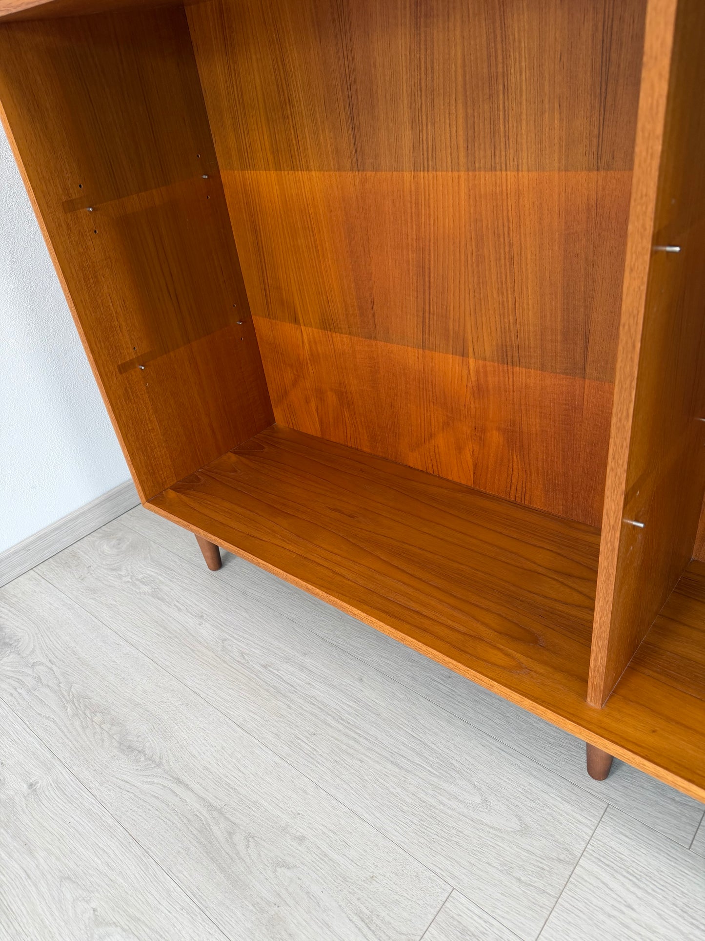 Teak Sideboard / offene Kommode WK-Möbel 165cm, 1960er