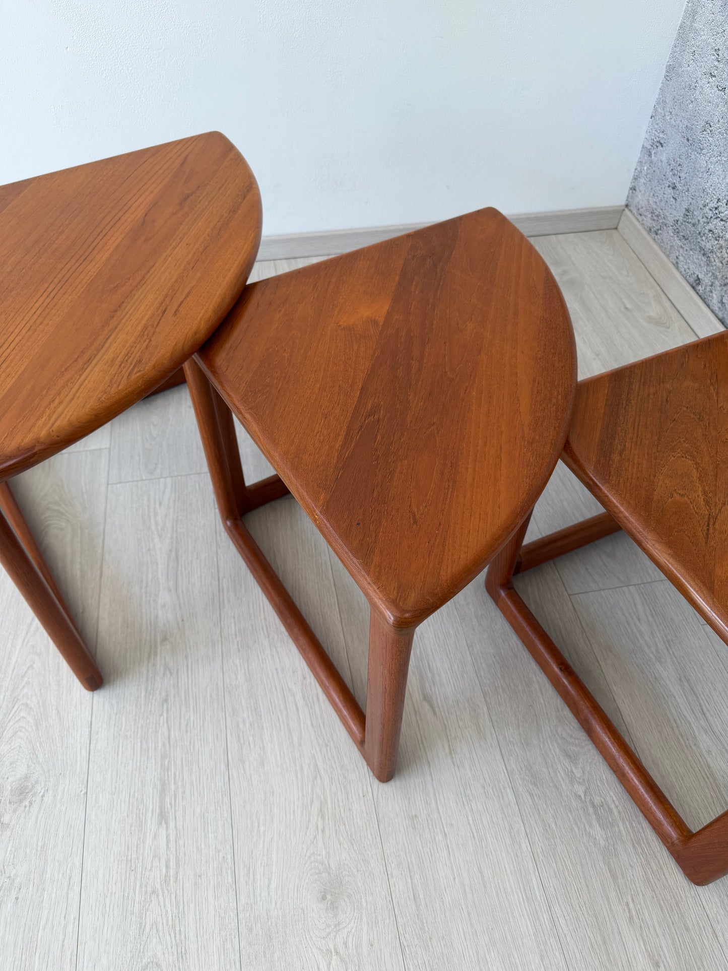Danish Teak 3-Satztische / Couchtische by Salin Nyborg, 1960er