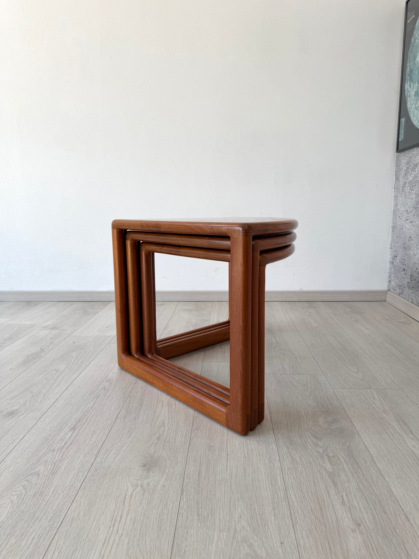 Danish Teak 3-Satztische / Couchtische by Salin Nyborg, 1960er