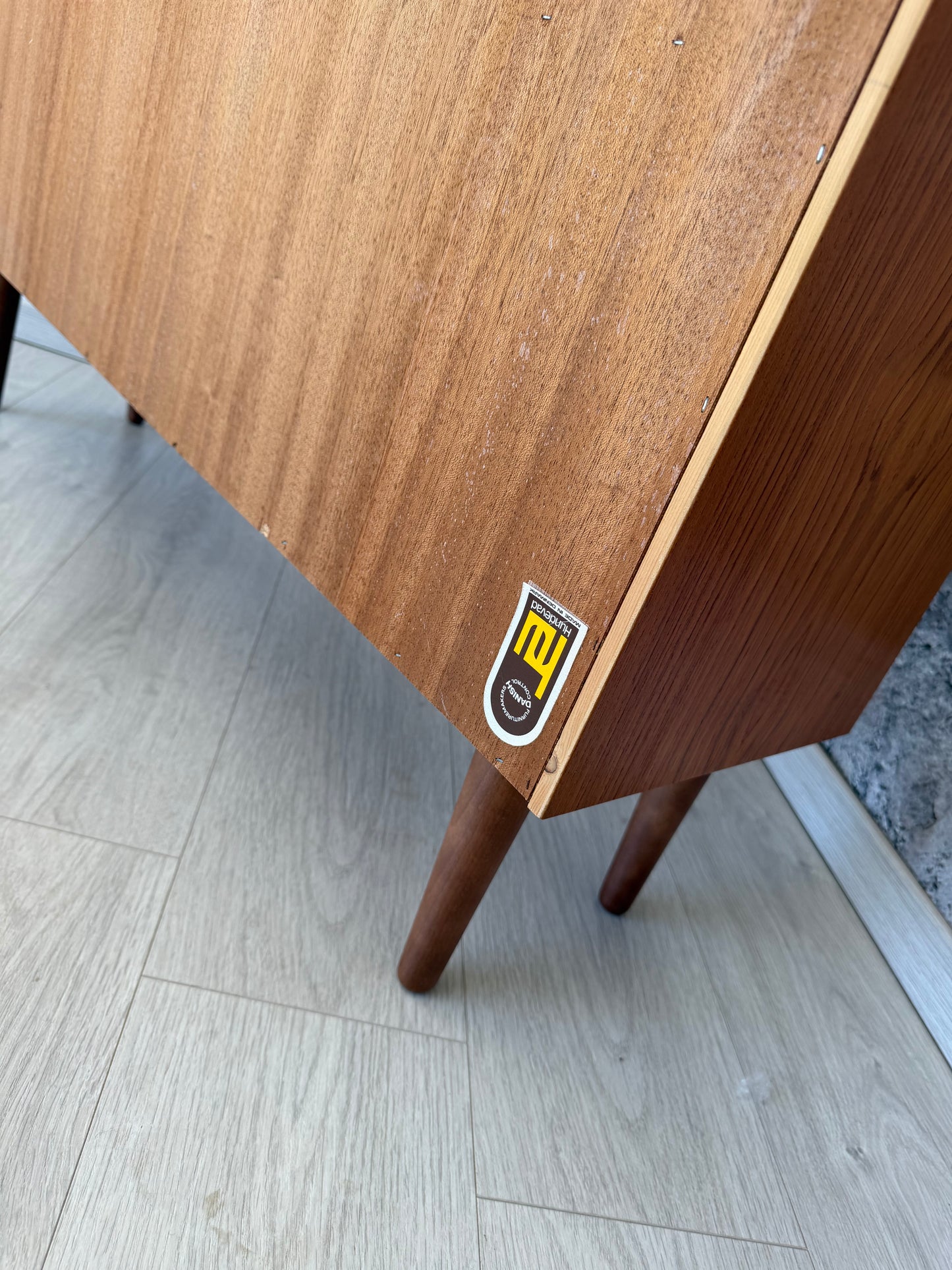 Danish Teak Kommode / Sideboard by Hundevad