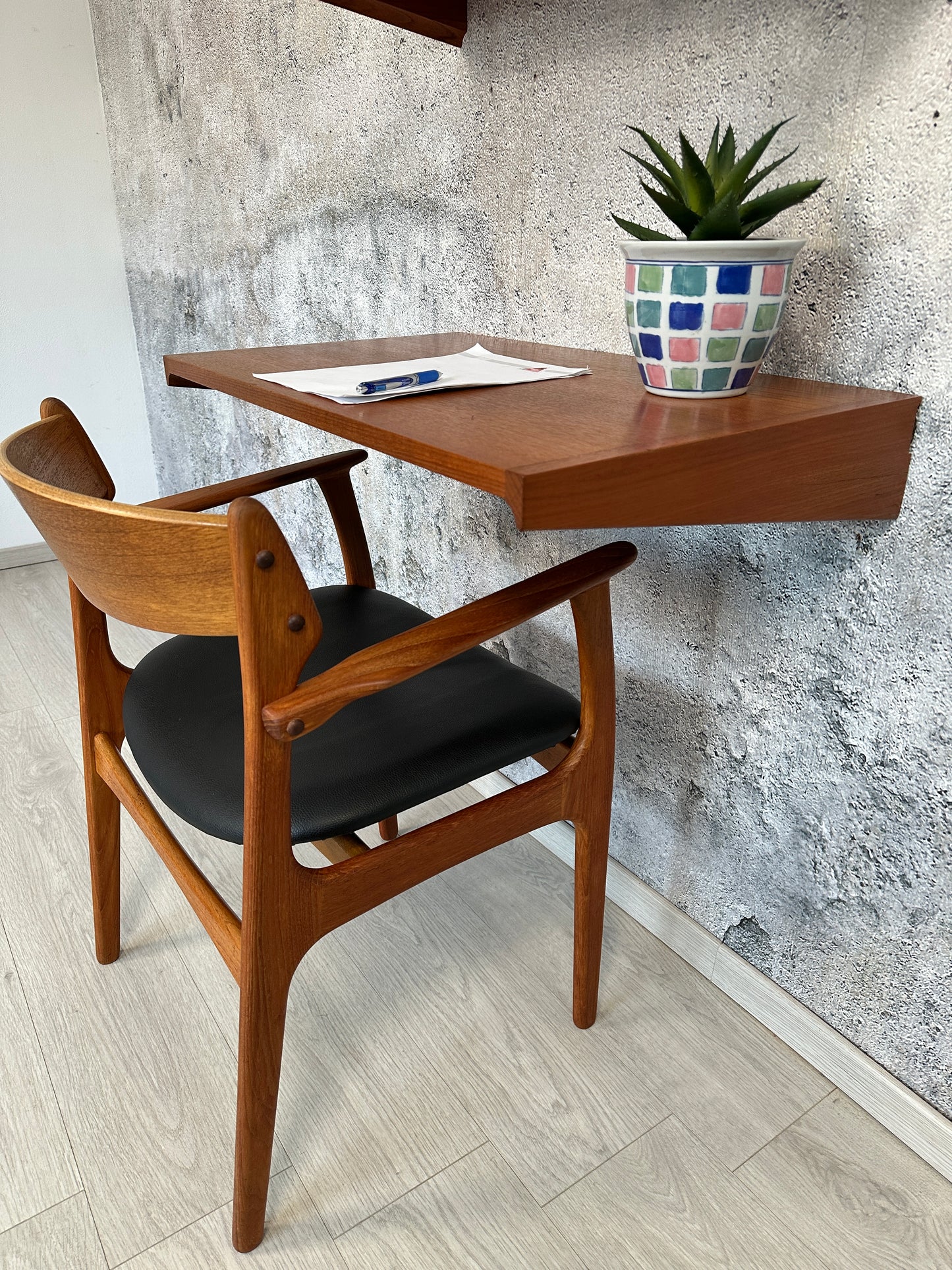 MidCentury Teak Regal / Regalsystem Home Office Edition, 60er 70er