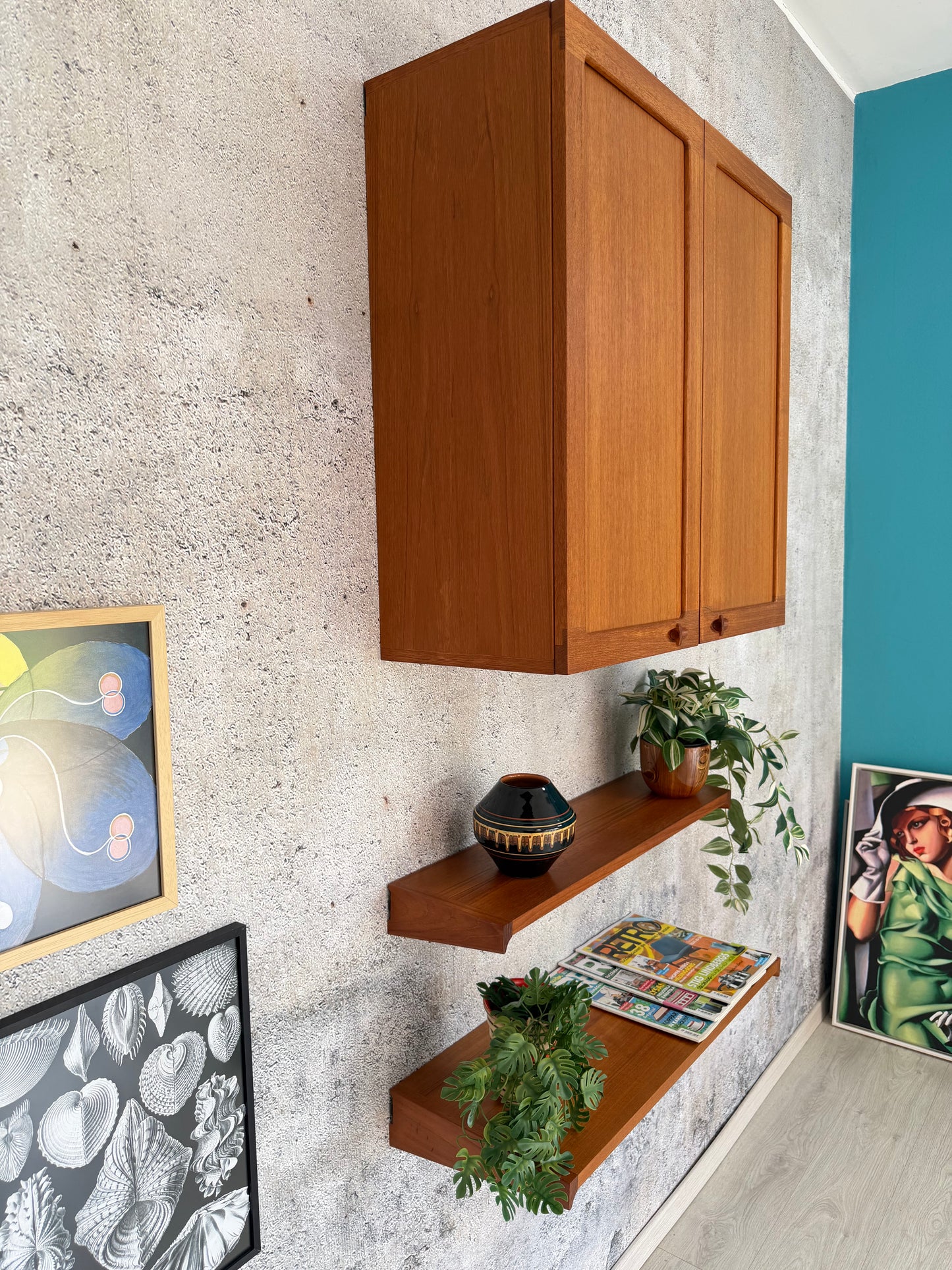 Danish Teak Regal / Regalsystem by Bramin