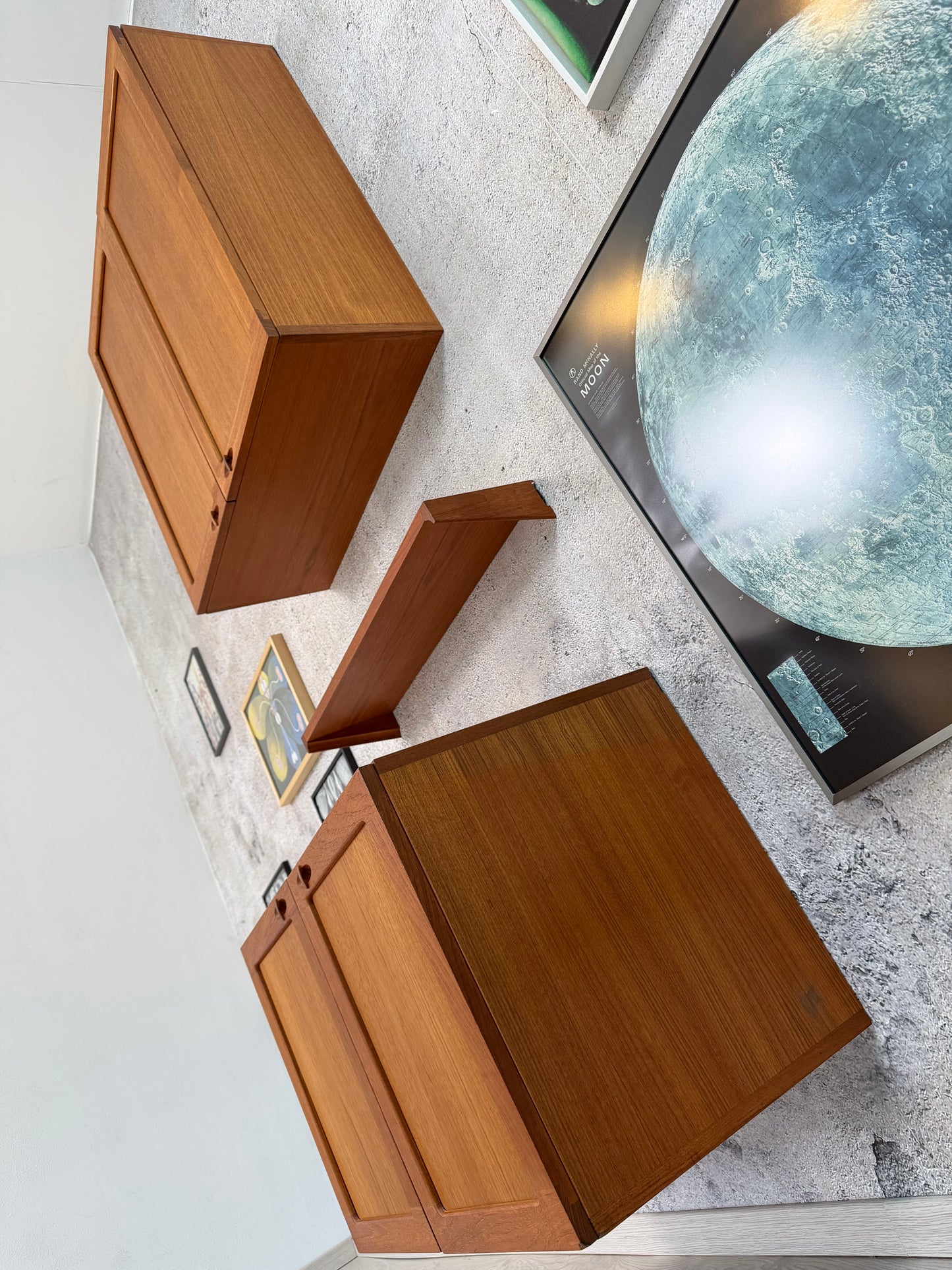Danish Teak Regal / Regalsystem by Bramin