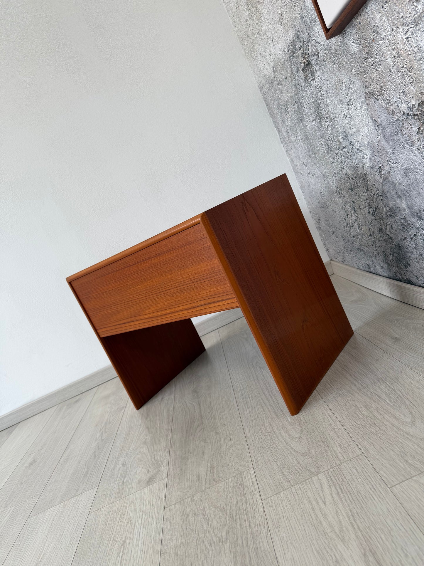 Teak Beistelltisch I Nachttisch im Danish Design, 1960er