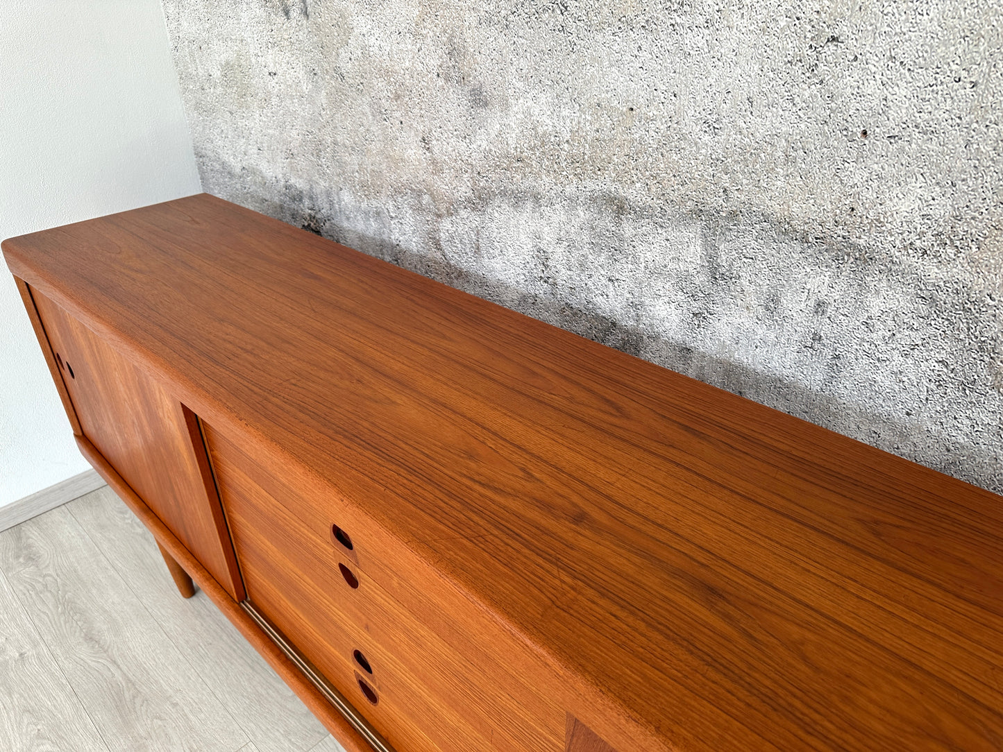 Dänisches Teak Sideboard H.W. Klein für Bramin, 1960er