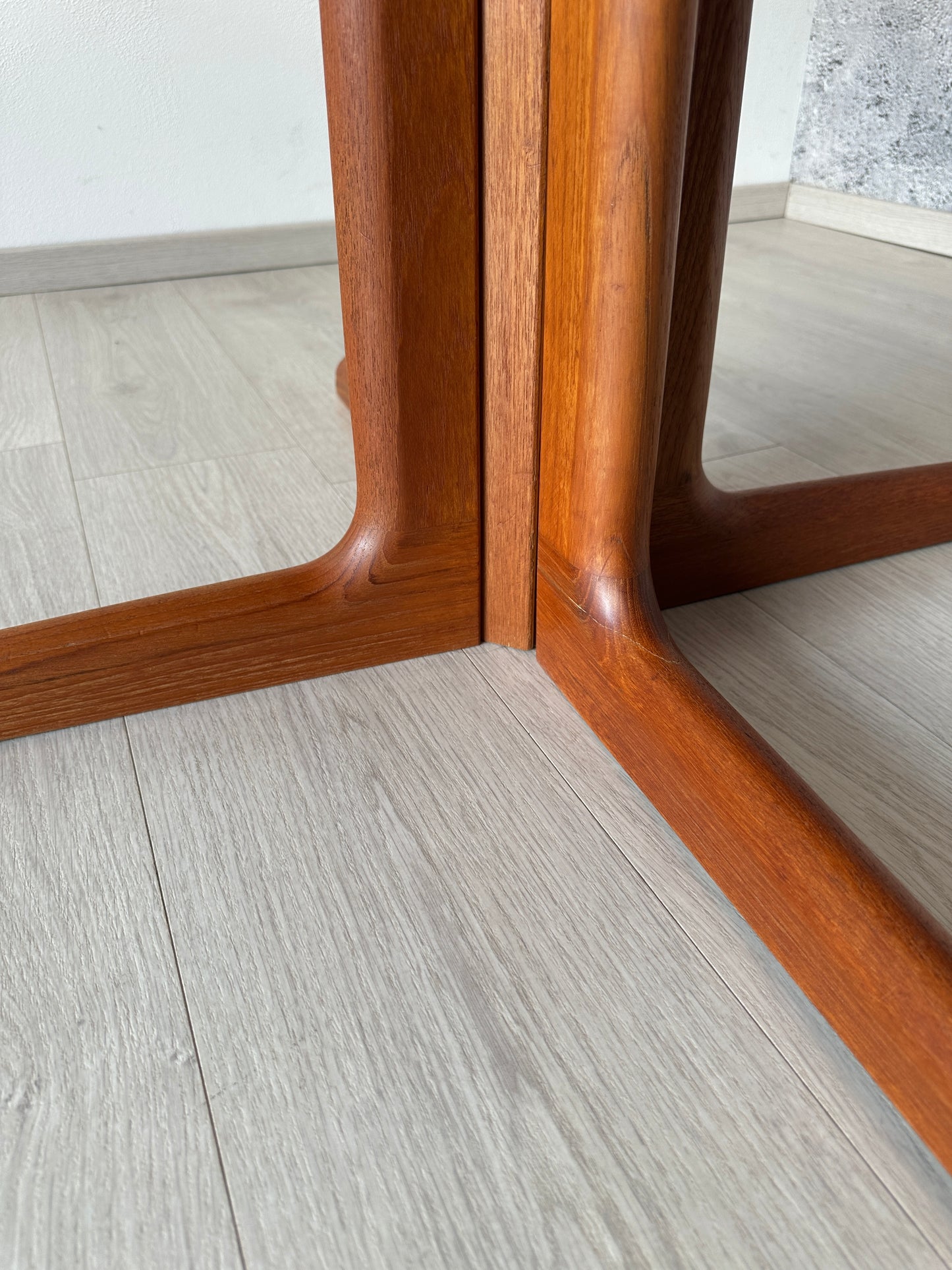 Dänischer Teak-Esstisch Gudme – ausziehbar bis 214 cm Mid-Century