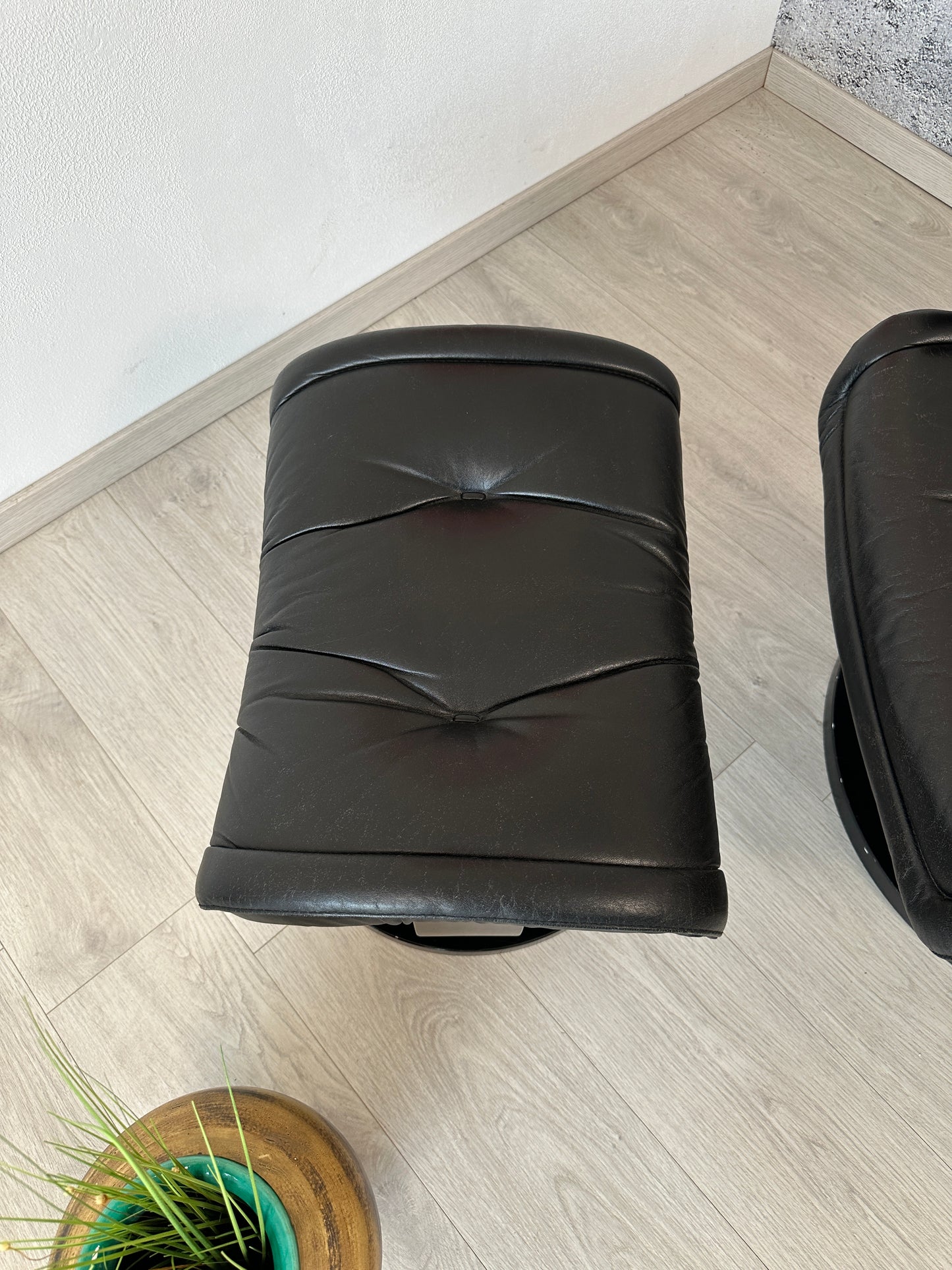 Ekornes Stressless Relaxsessel „Prince“ + Hocker Leder