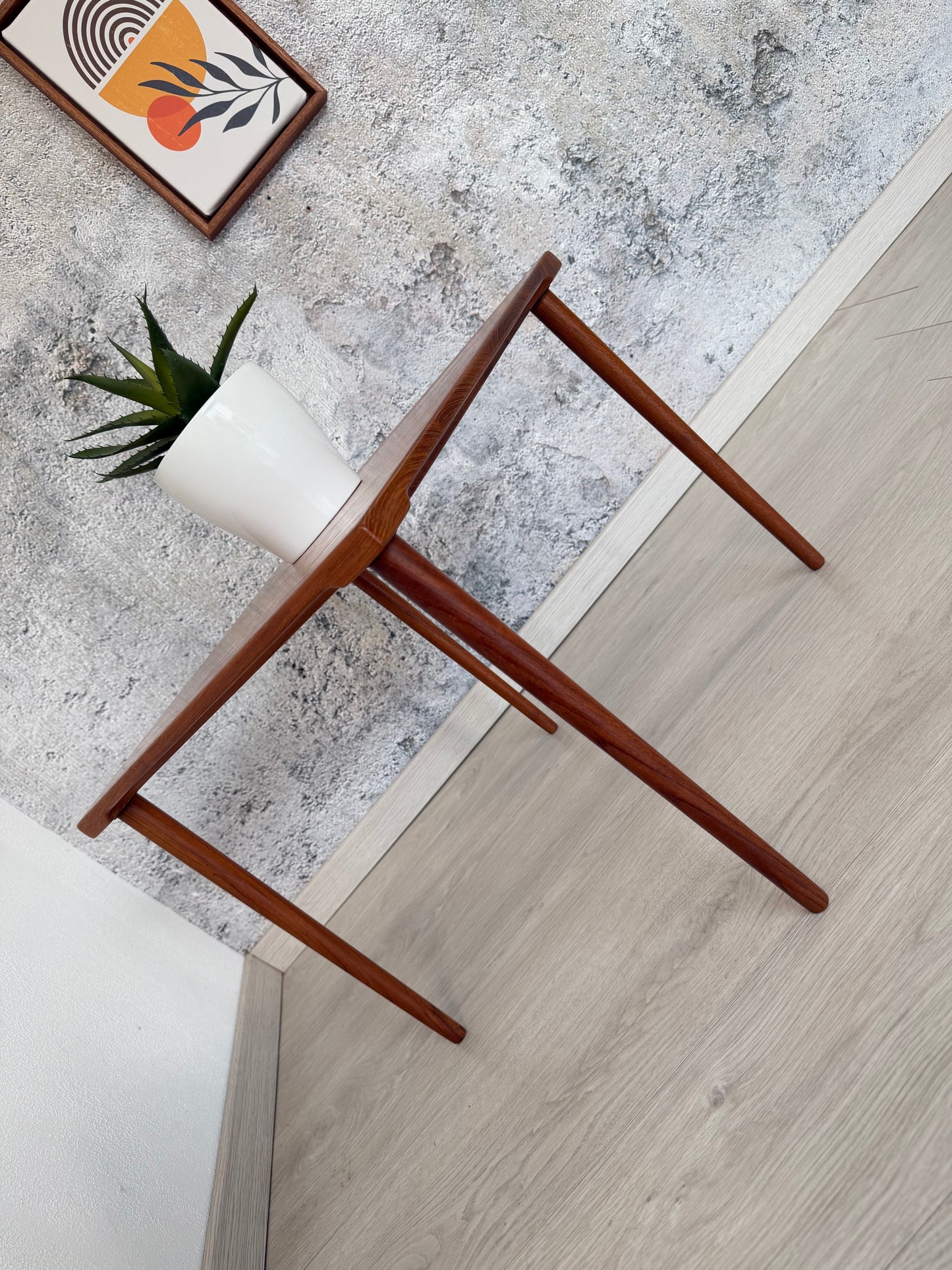 Dänischer Teak Beistelltisch I Couchtisch by France&Son, 60er