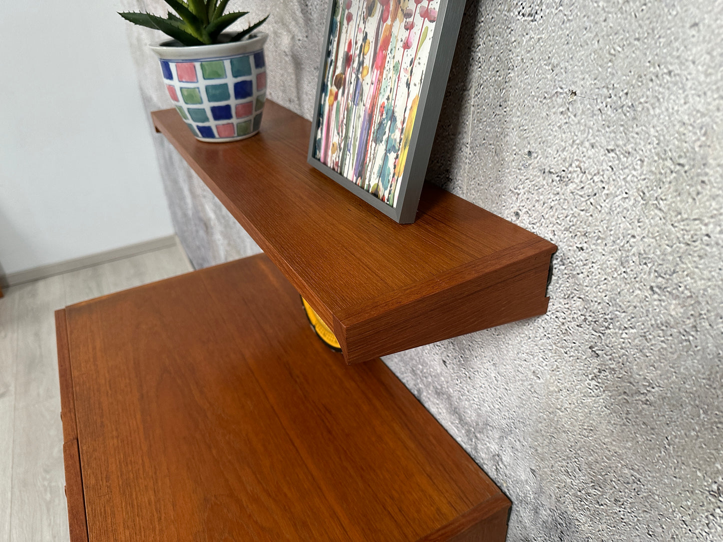 MidCentury Teak Regal / Regalsystem, 60er 70er