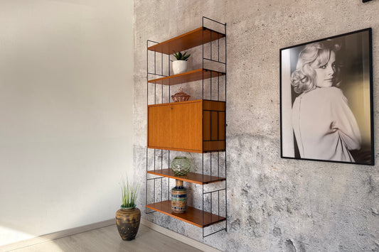 Teak Regal I Regalsystem WHB, 1960er