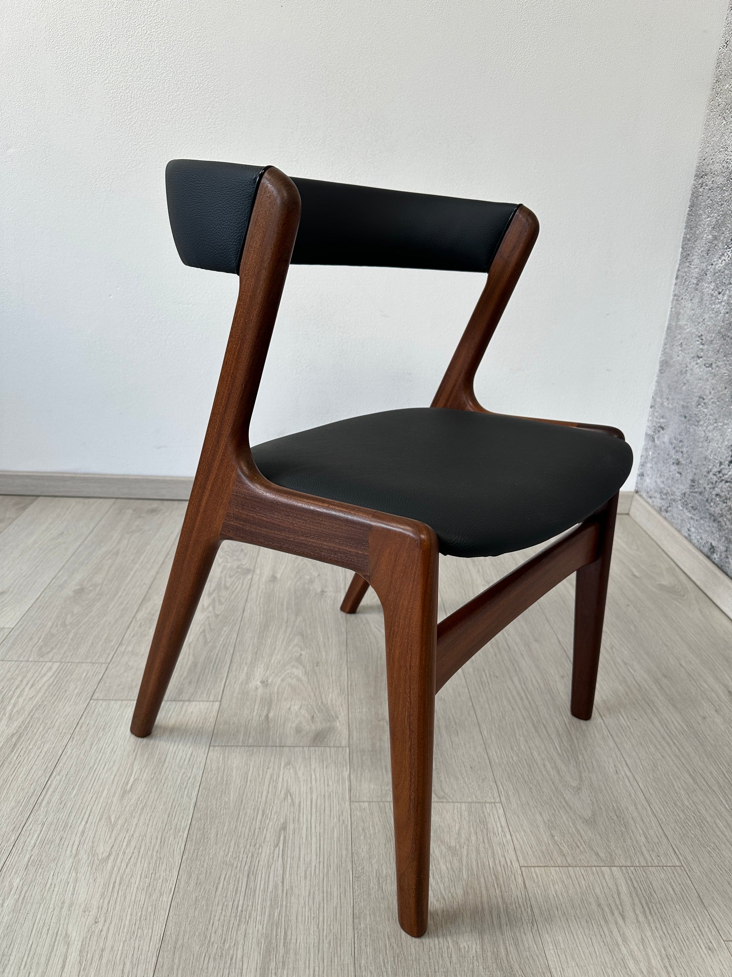 MidCentury Stuhl / Schreibtischstuhl by Kai Kristiansen „Fire Chair“, 1960er