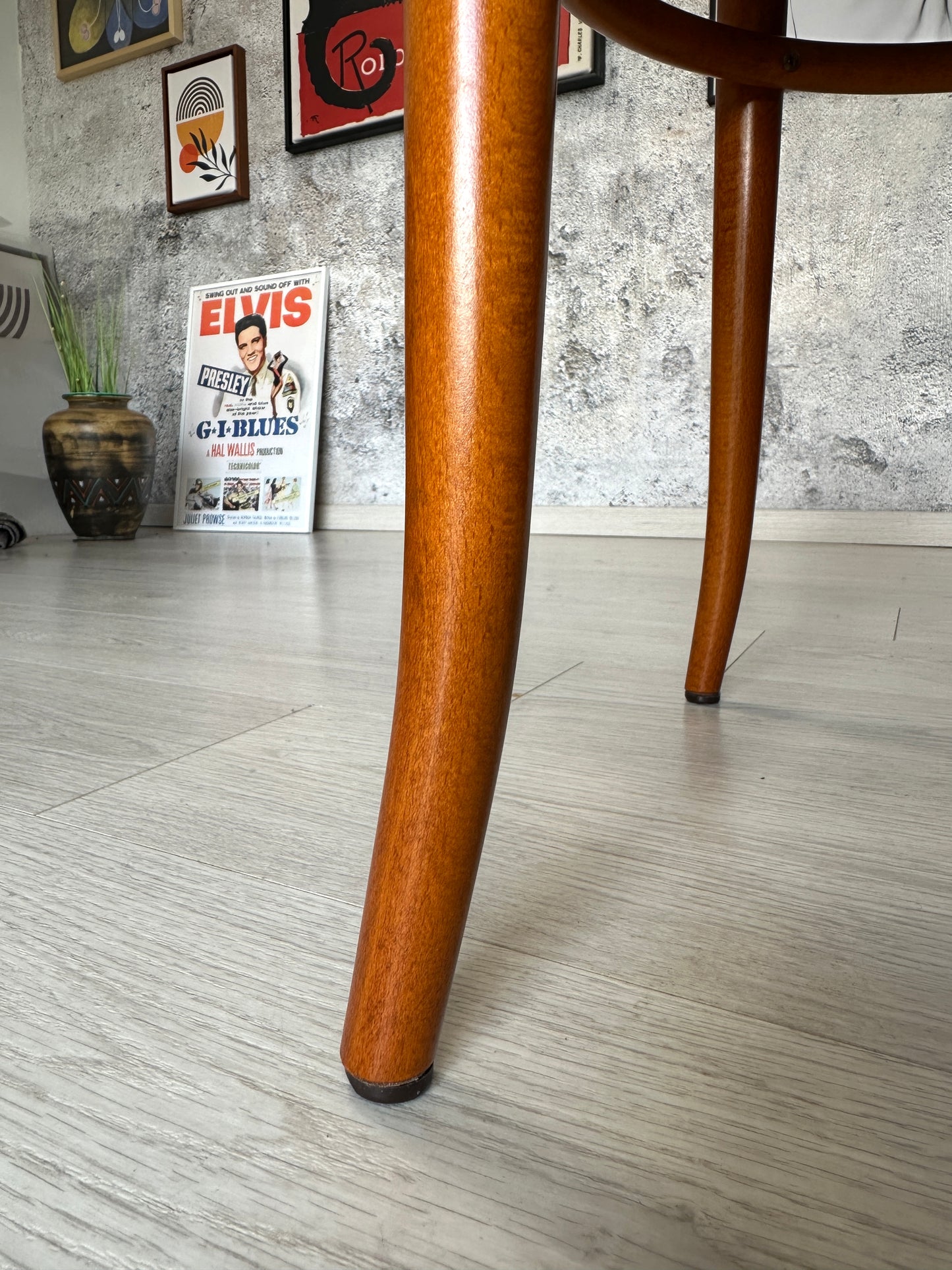 Thonet 210 P Stuhl / Sessel mit Armlehne, 80er