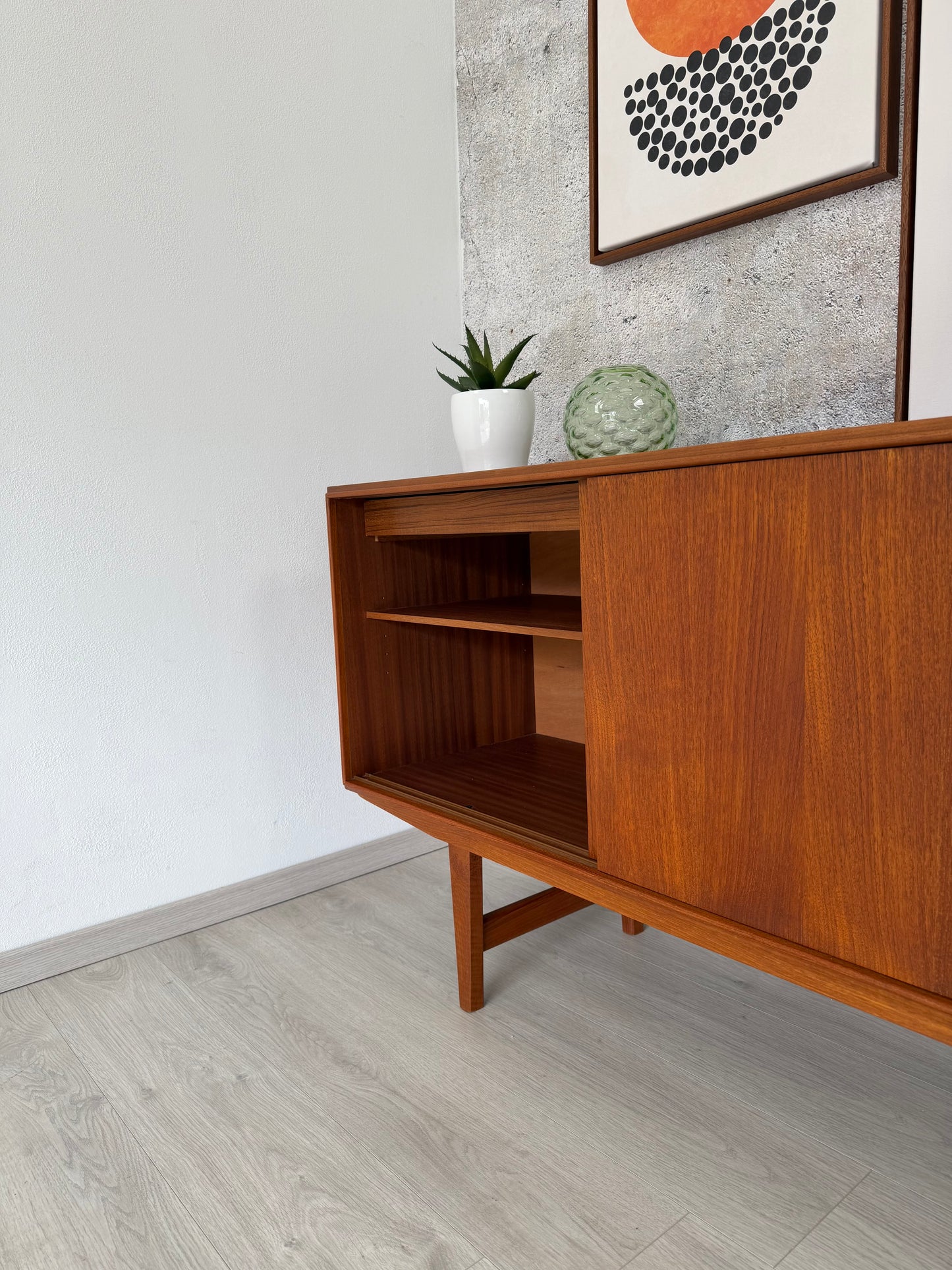 Danish Teak Sideboard by E.W. Bach für Sejling Skabe, 1960er